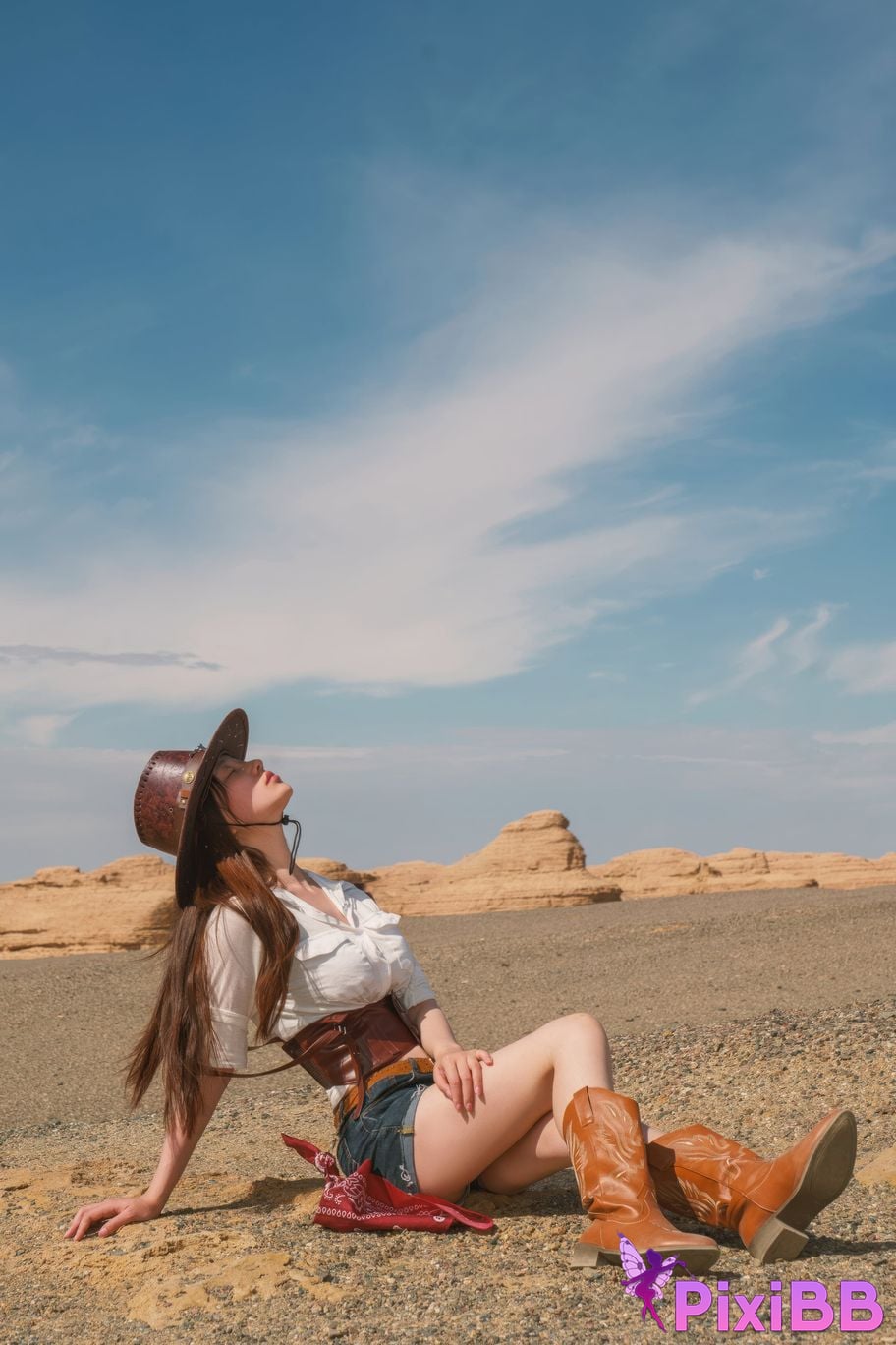 Cosplayer every year Nnian cowgirl PixiBB.COM 006