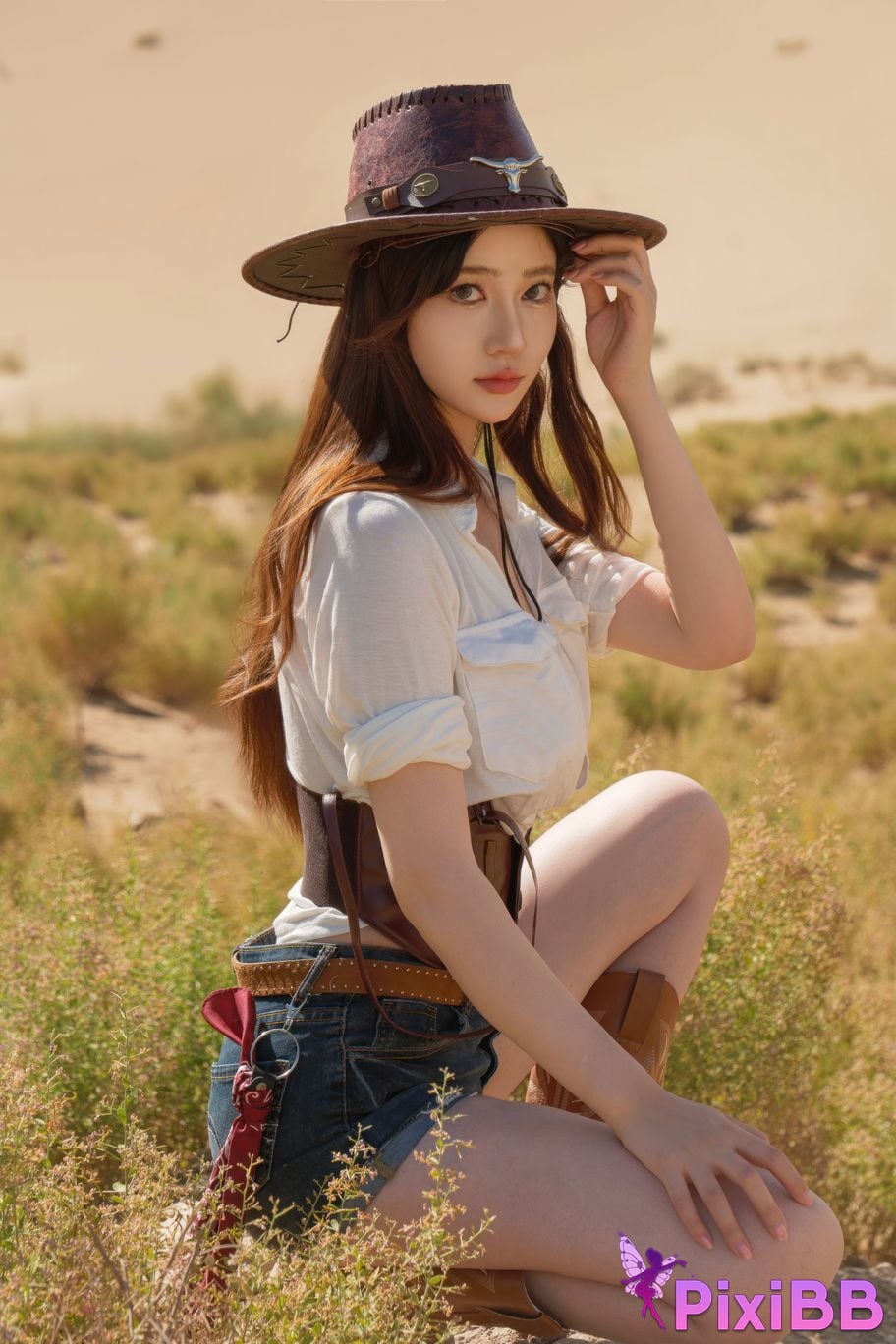 Cosplayer every year Nnian cowgirl PixiBB.COM 022