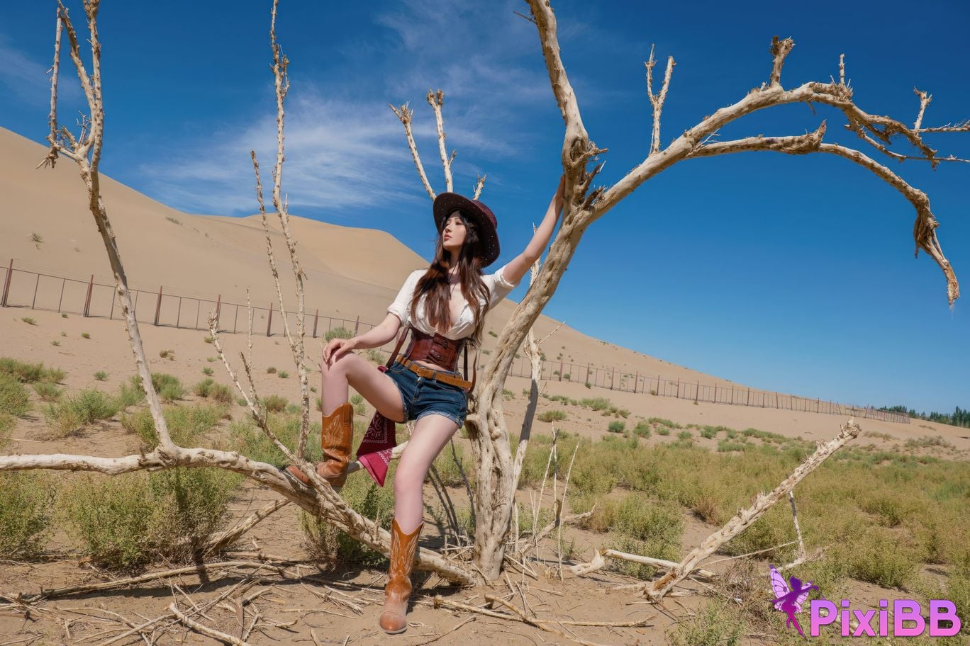 Cosplayer every year Nnian cowgirl PixiBB.COM 035