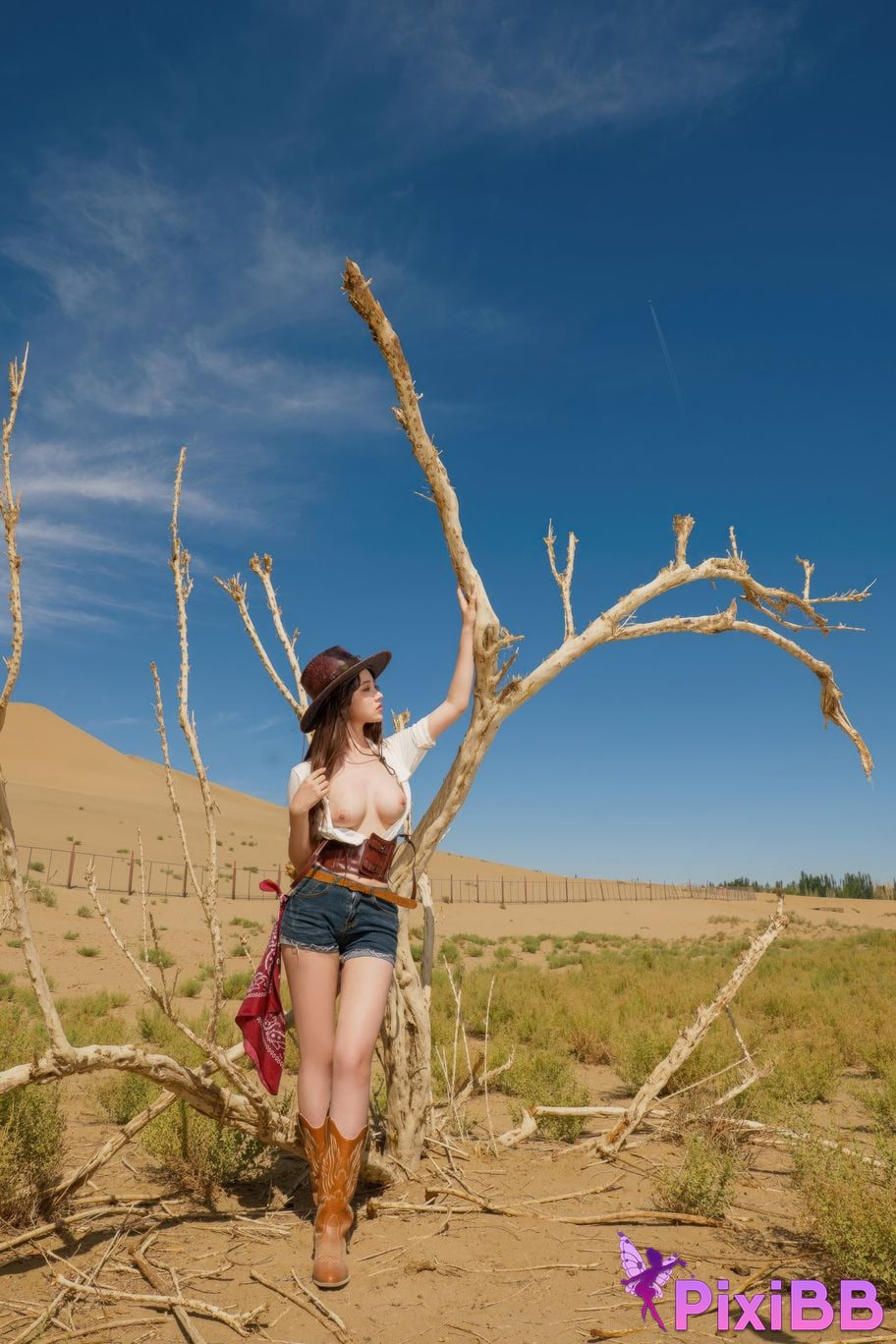 Cosplayer every year Nnian cowgirl PixiBB.COM 041