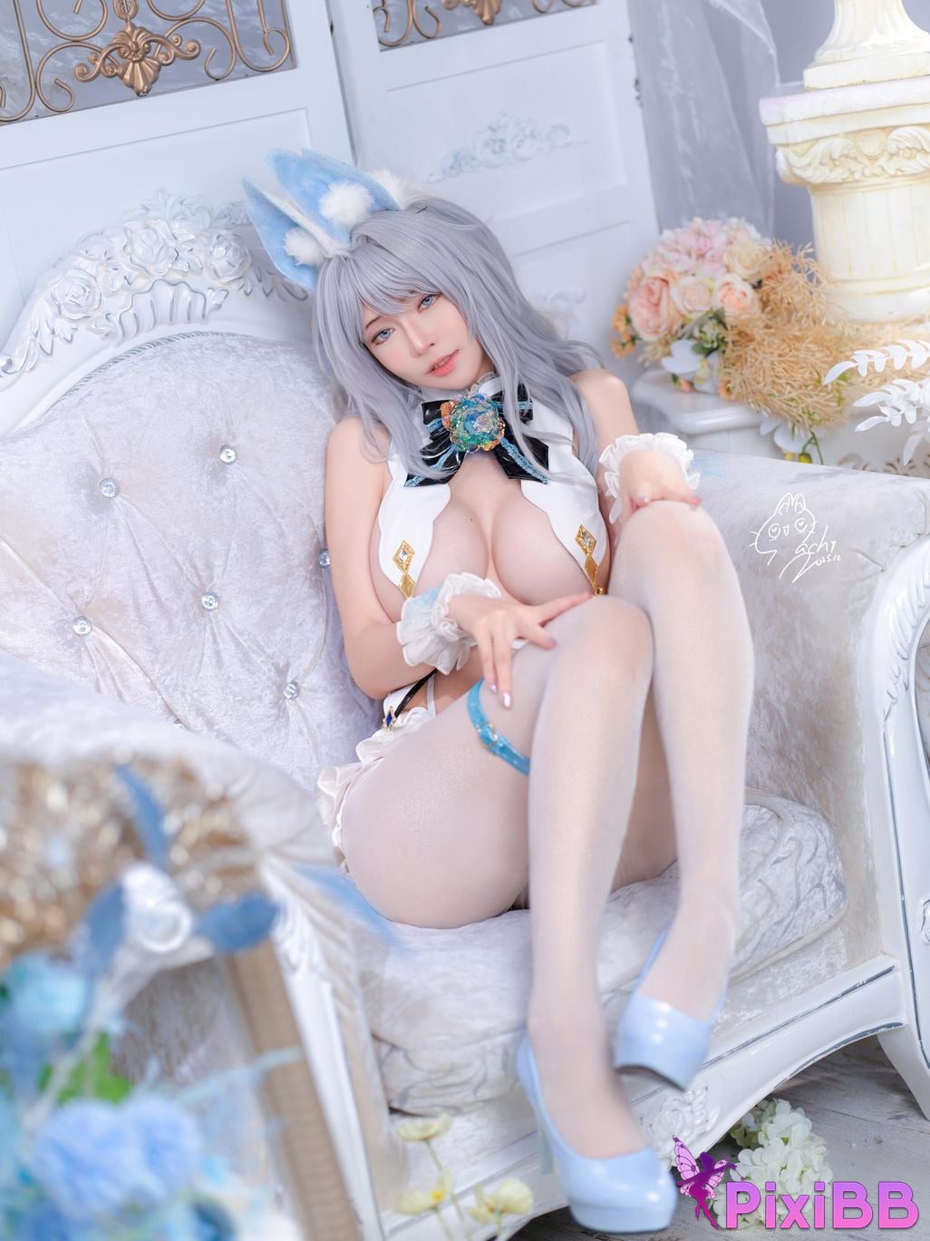 Cosplayer Machi Ma Ji White Rabbit PixiBB.COM 031