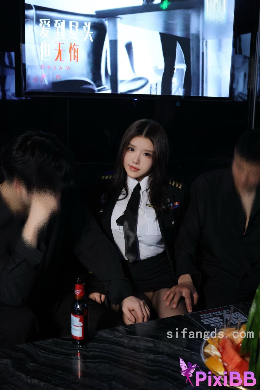 XR Uncensored Little fries nienie R18 XIUREN Model KTV Passionate plot PixiBB.COM 015