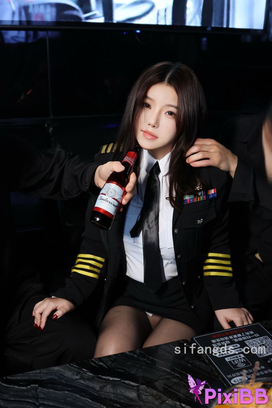 XR Uncensored Little fries nienie R18 XIUREN Model KTV Passionate plot PixiBB.COM 019