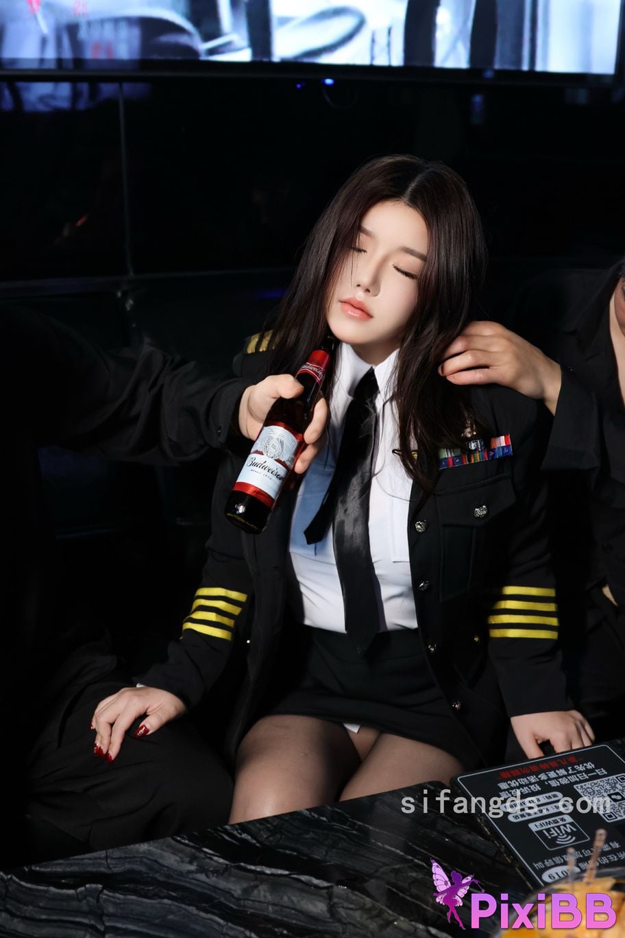 XR Uncensored Little fries nienie R18 XIUREN Model KTV Passionate plot PixiBB.COM 020