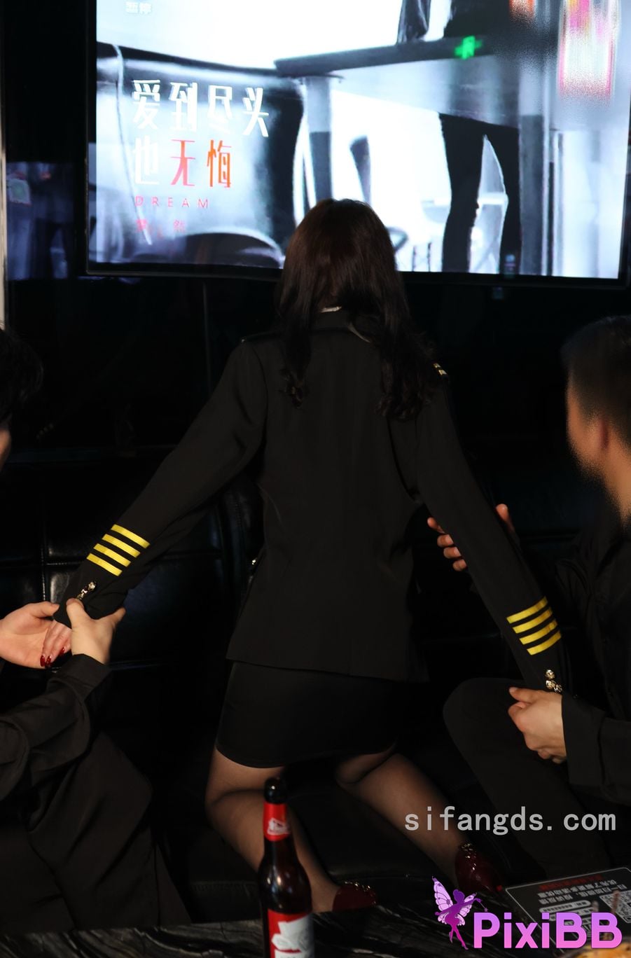 XR Uncensored Little fries nienie R18 XIUREN Model KTV Passionate plot PixiBB.COM 021