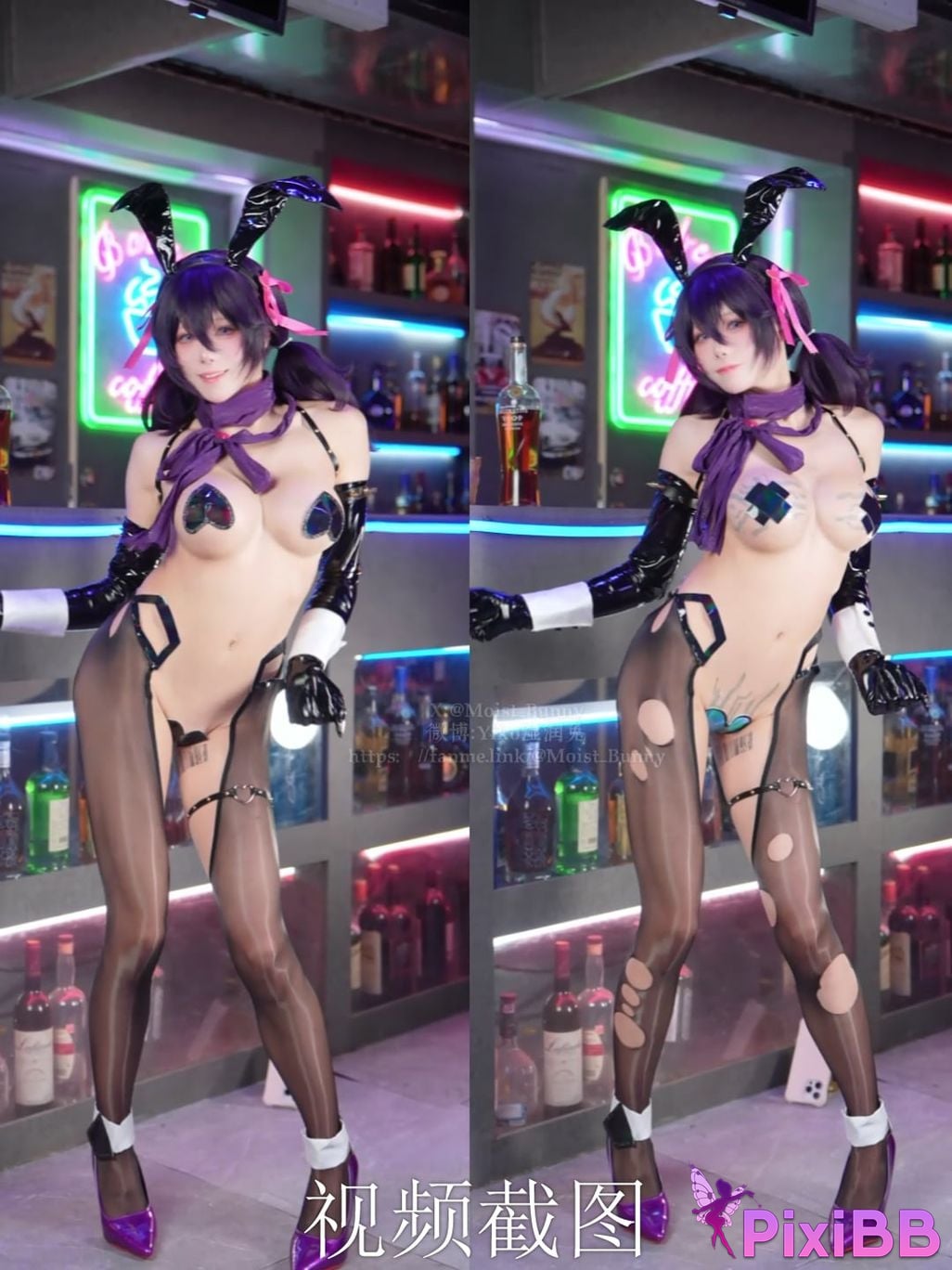 Cosplayer Sticky Dumpling Rabbit 12 monthly works brown dust celebrity bunny roan PixiBB.COM 089