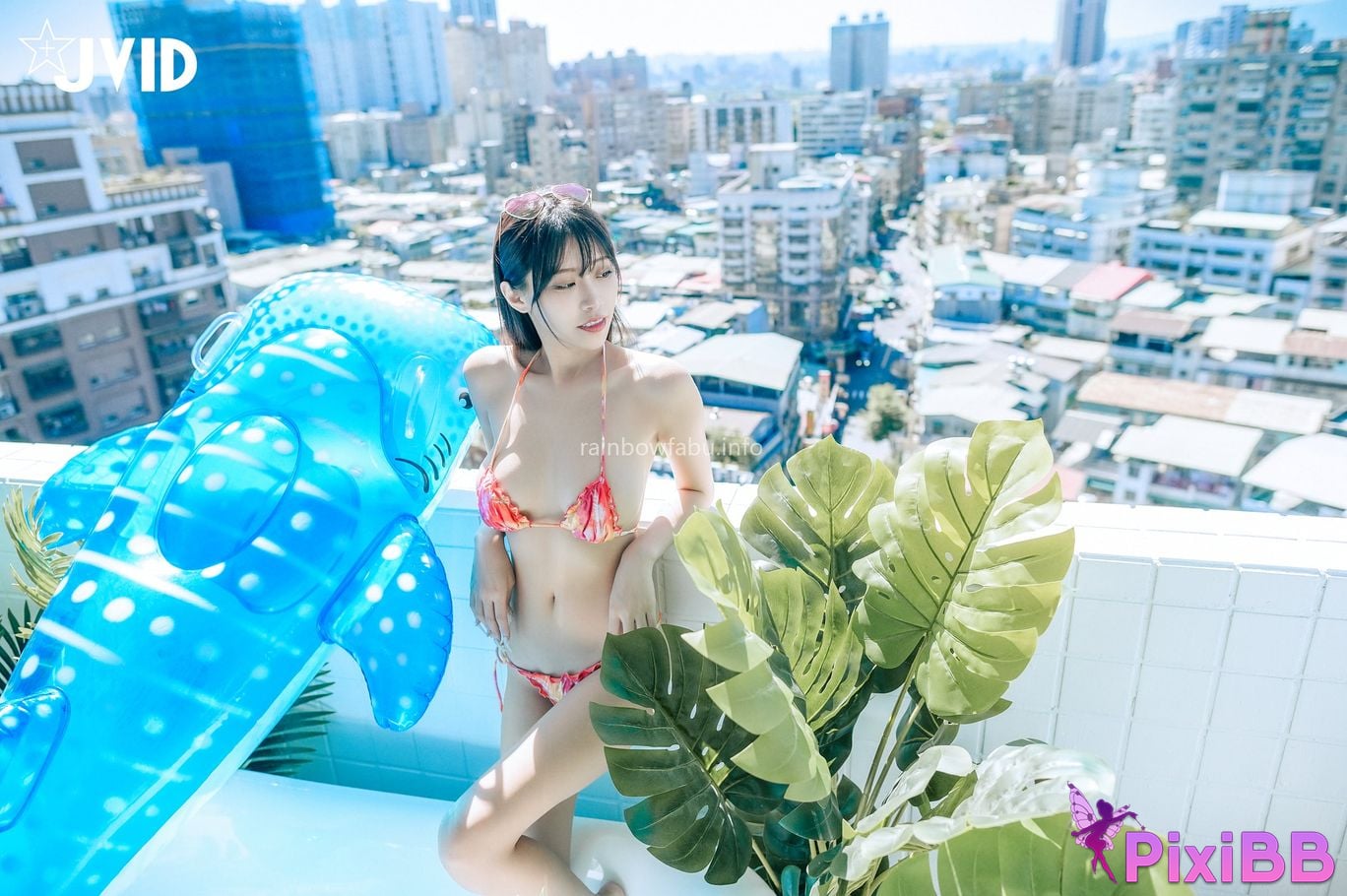 JVID WenHsin virtue Shi Shen Yang Tai Xi Shui Xia Ri Duo Ba E super small bikini Ru Hu Kou Bu Chi Dui Qi Zi Ji PixiBB.COM 114