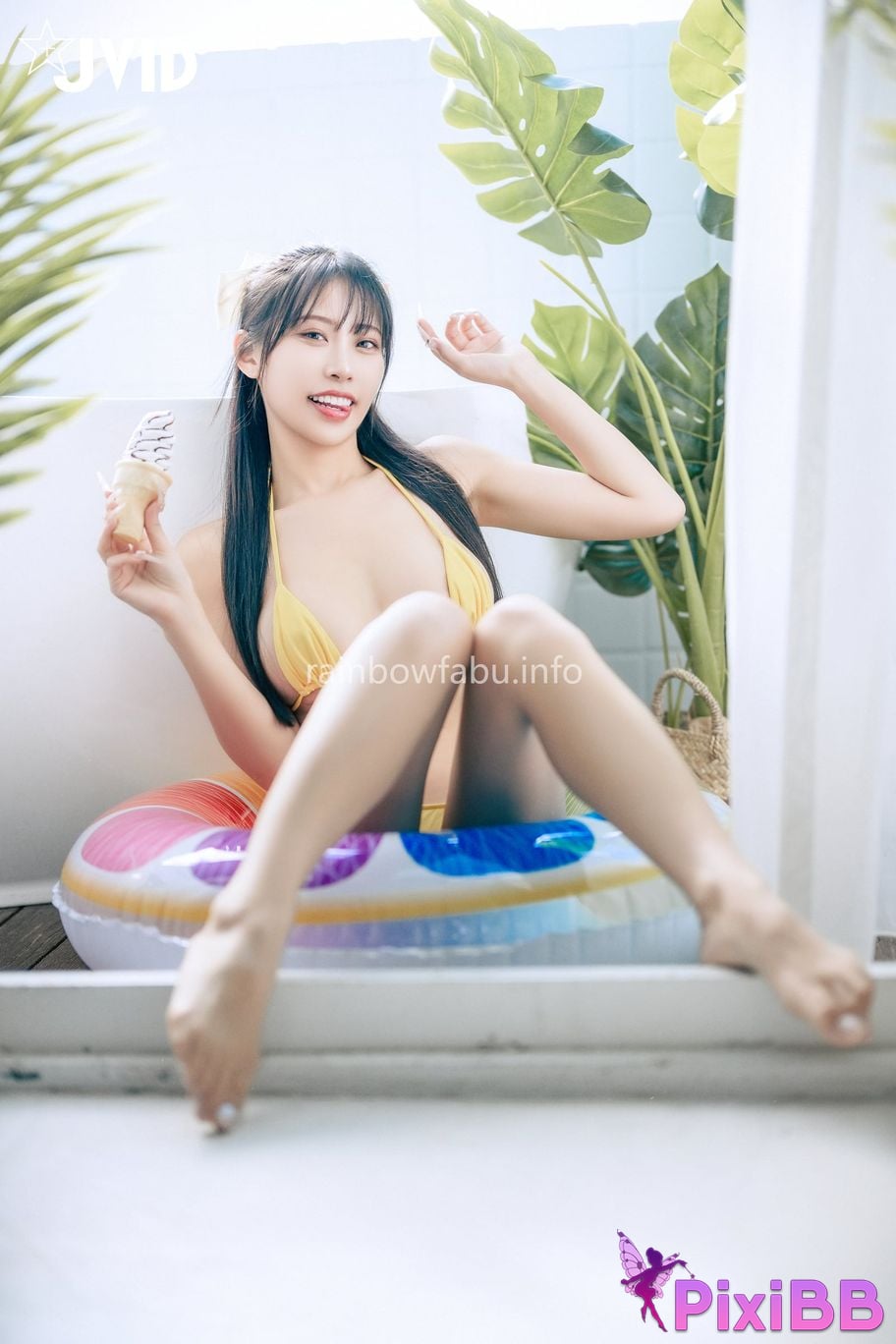 JVID WenHsin virtue Shi Shen Yang Tai Xi Shui Xia Ri Duo Ba E super small bikini Ru Hu Kou Bu Chi Dui Qi Zi Ji PixiBB.COM 116