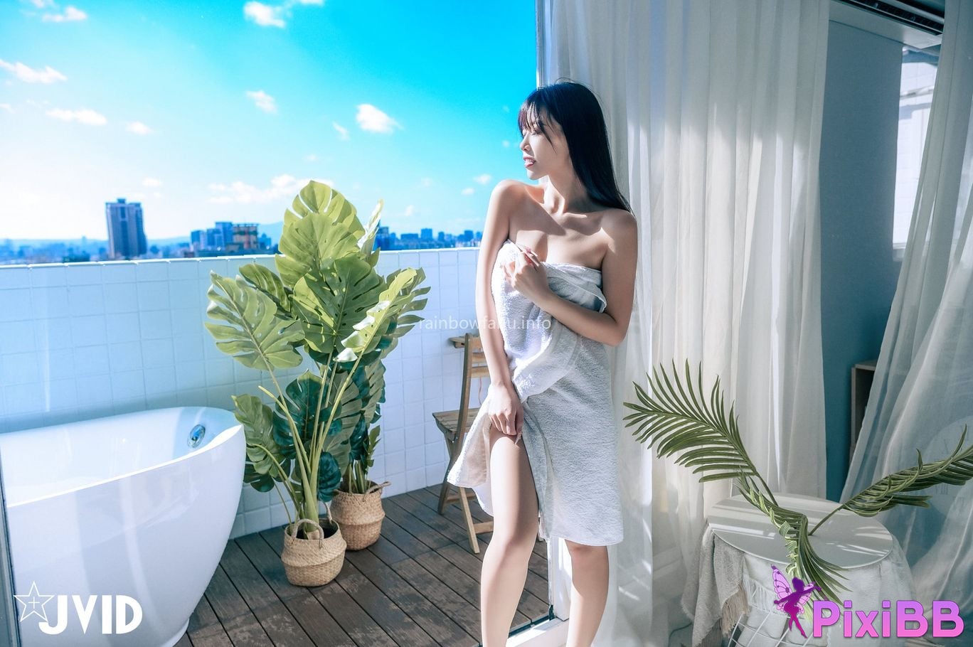 JVID WenHsin virtue Shi Shen Yang Tai Xi Shui Xia Ri Duo Ba E super small bikini Ru Hu Kou Bu Chi Dui Qi Zi Ji PixiBB.COM 127