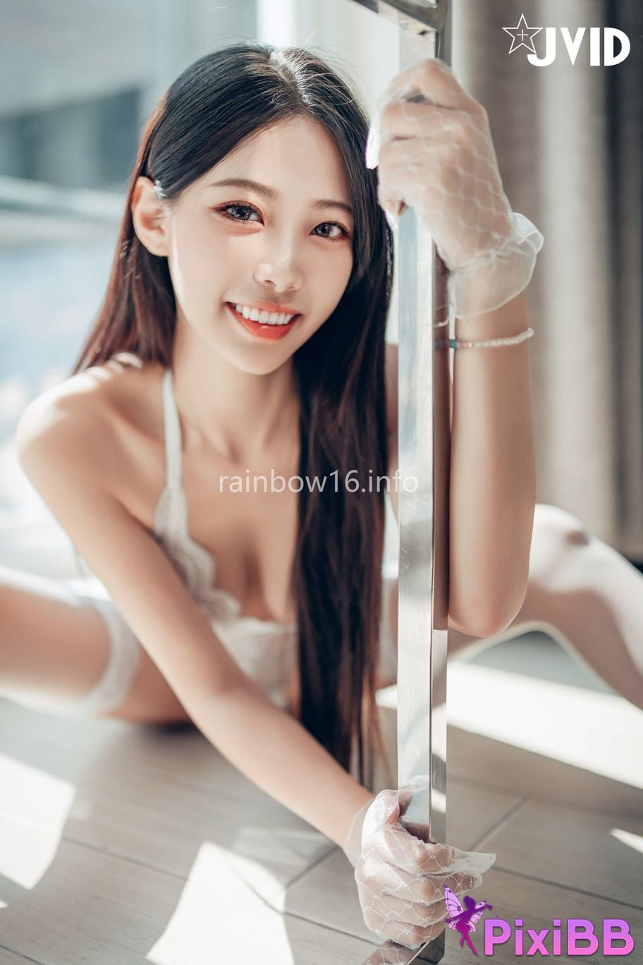 JVID WenHsin virtue yun cheng mei tui min xin kan jian ta jiu qi qiu de jia ri wu hou Bai Si Hei Yi Ci Man Zu Zhi Xiang Yu Ta Qi Ba Fang Jian Nong De Luan Zao MissKO 015