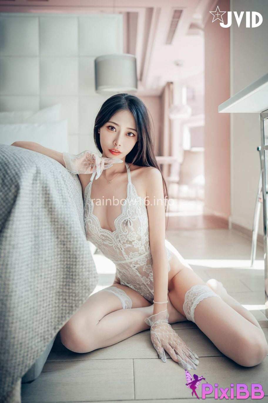 JVID WenHsin virtue yun cheng mei tui min xin kan jian ta jiu qi qiu de jia ri wu hou Bai Si Hei Yi Ci Man Zu Zhi Xiang Yu Ta Qi Ba Fang Jian Nong De Luan Zao MissKO 034