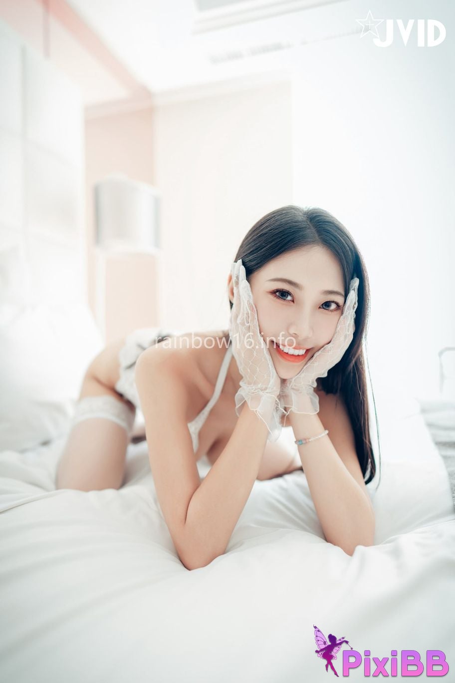 JVID WenHsin virtue yun cheng mei tui min xin kan jian ta jiu qi qiu de jia ri wu hou Bai Si Hei Yi Ci Man Zu Zhi Xiang Yu Ta Qi Ba Fang Jian Nong De Luan Zao MissKO 048