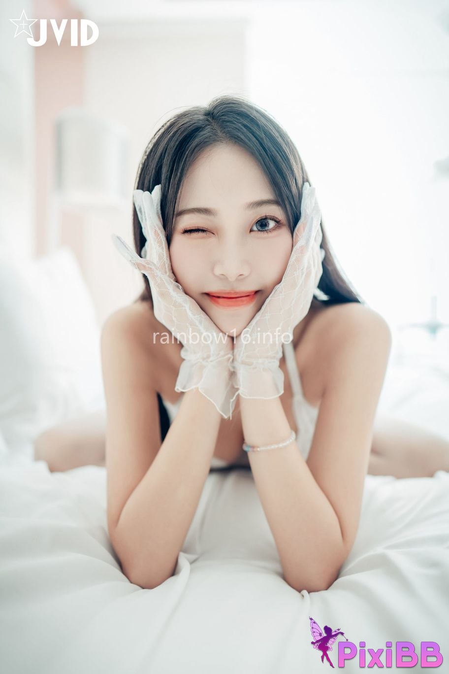 JVID WenHsin virtue yun cheng mei tui min xin kan jian ta jiu qi qiu de jia ri wu hou Bai Si Hei Yi Ci Man Zu Zhi Xiang Yu Ta Qi Ba Fang Jian Nong De Luan Zao MissKO 050