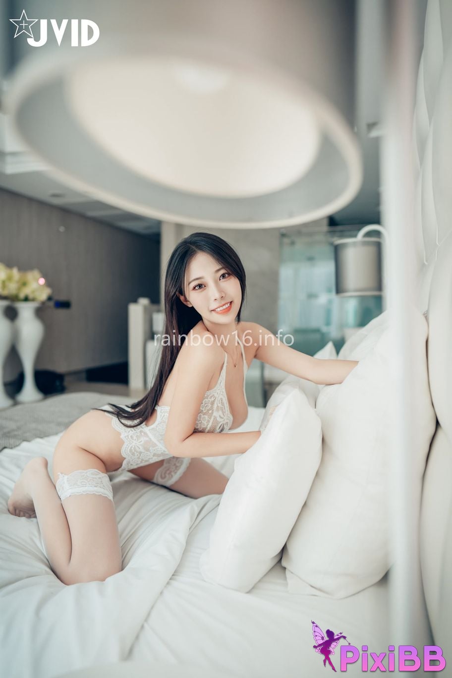 JVID WenHsin virtue yun cheng mei tui min xin kan jian ta jiu qi qiu de jia ri wu hou Bai Si Hei Yi Ci Man Zu Zhi Xiang Yu Ta Qi Ba Fang Jian Nong De Luan Zao MissKO 056