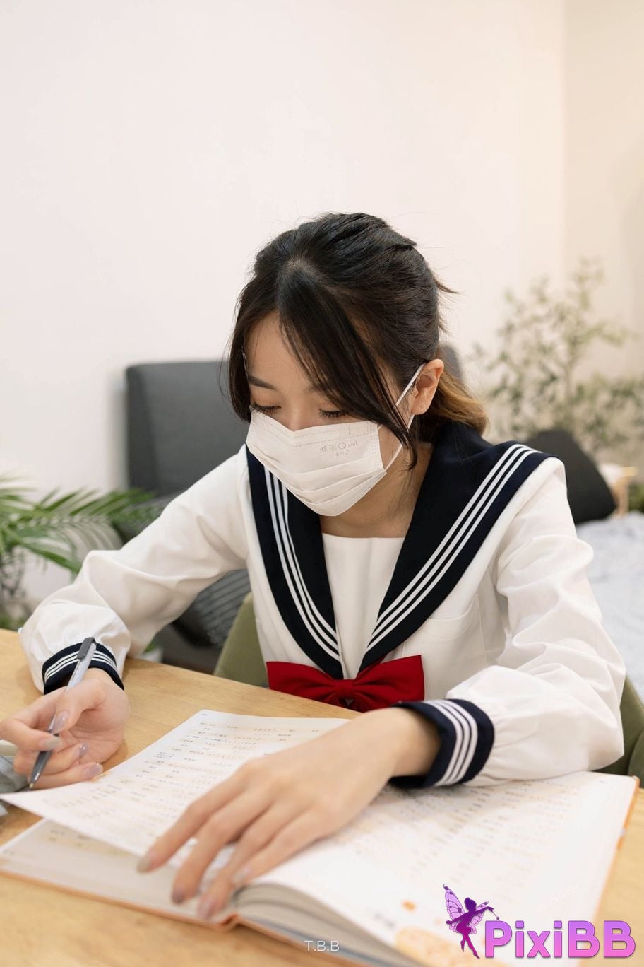 ED Mosaic An innocent school girl who forgot to wear underwear at PixiBB.COM 135