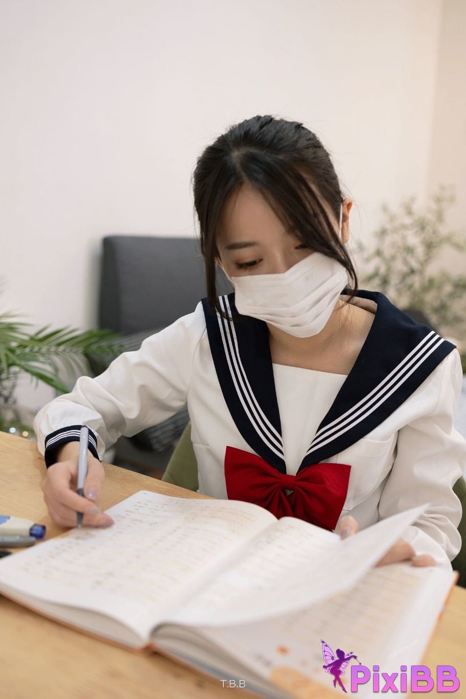 ED Mosaic An innocent school girl who forgot to wear underwear at PixiBB.COM 190