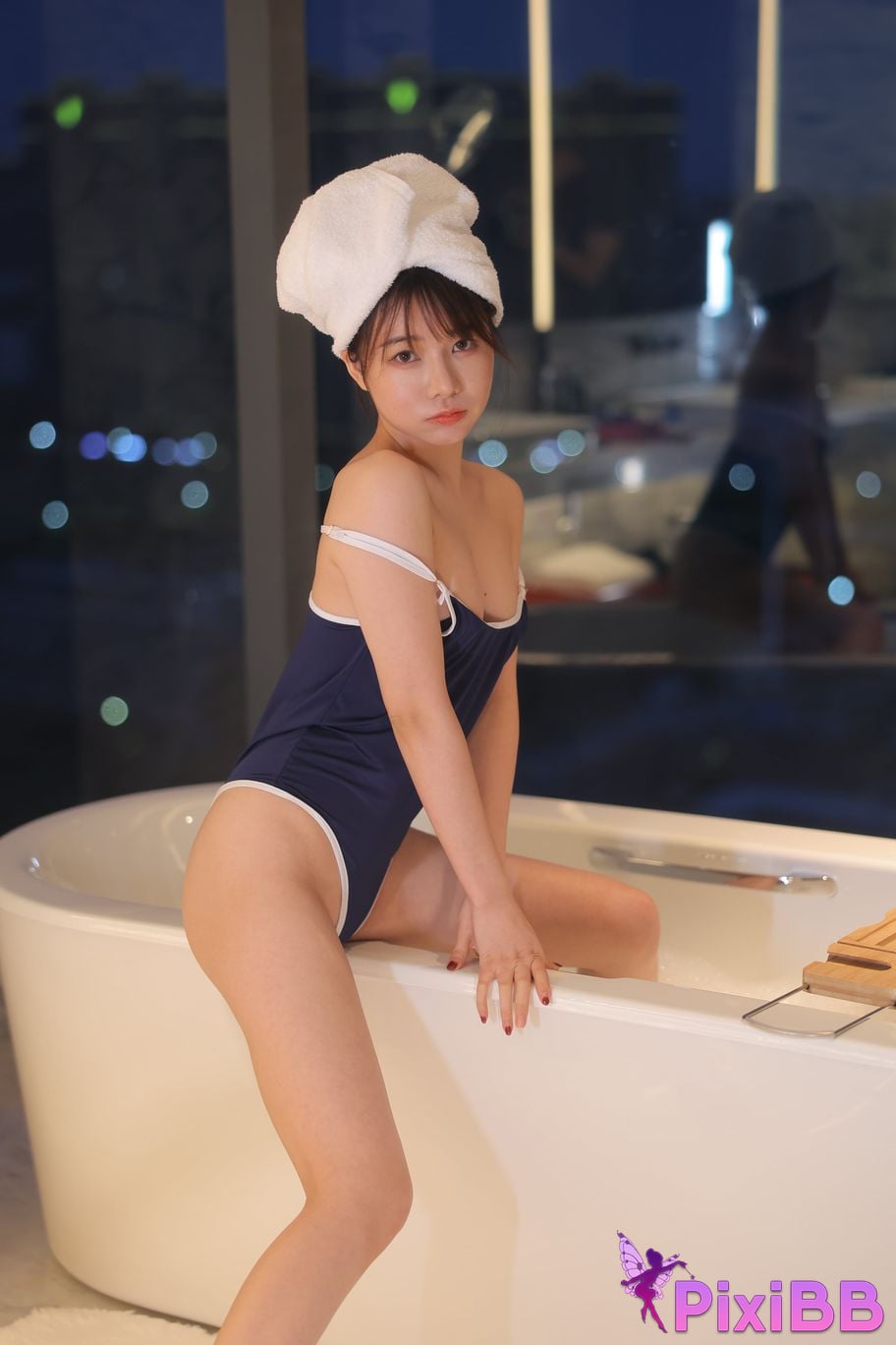 Private Photoshoot Wanwan R18 Xiuren.com Model Bubble Bath PixiBB.COM 075