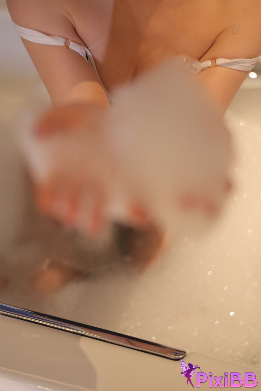 Private Photoshoot Wanwan R18 Xiuren.com Model Bubble Bath PixiBB.COM 114