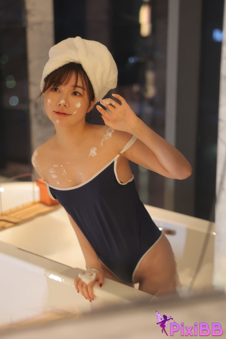 Private Photoshoot Wanwan R18 Xiuren.com Model Bubble Bath PixiBB.COM 123