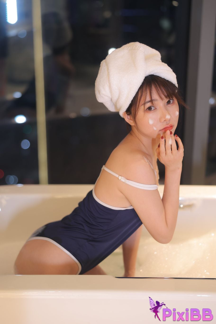 Private Photoshoot Wanwan R18 Xiuren.com Model Bubble Bath PixiBB.COM 158