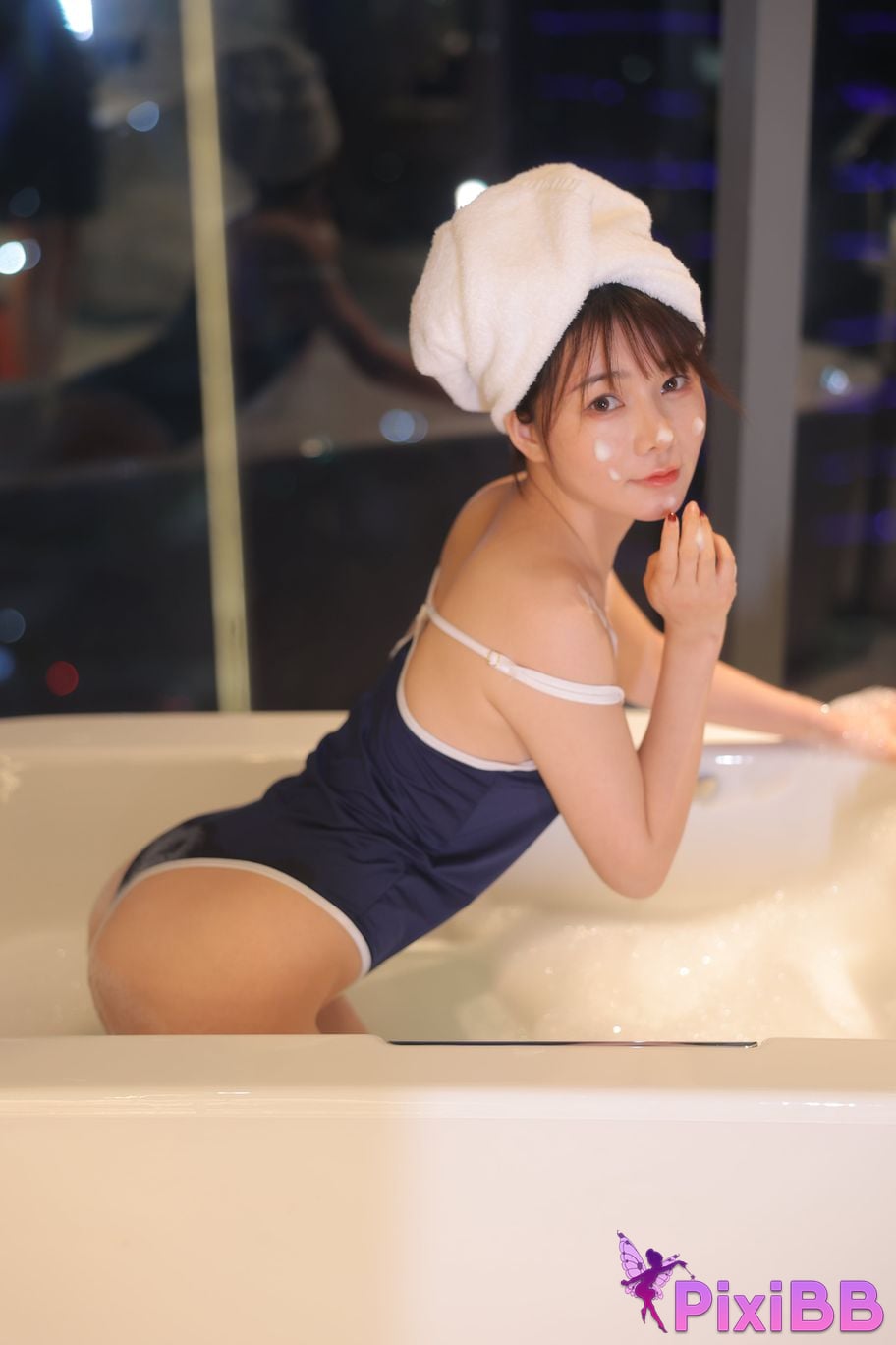 Private Photoshoot Wanwan R18 Xiuren.com Model Bubble Bath PixiBB.COM 169
