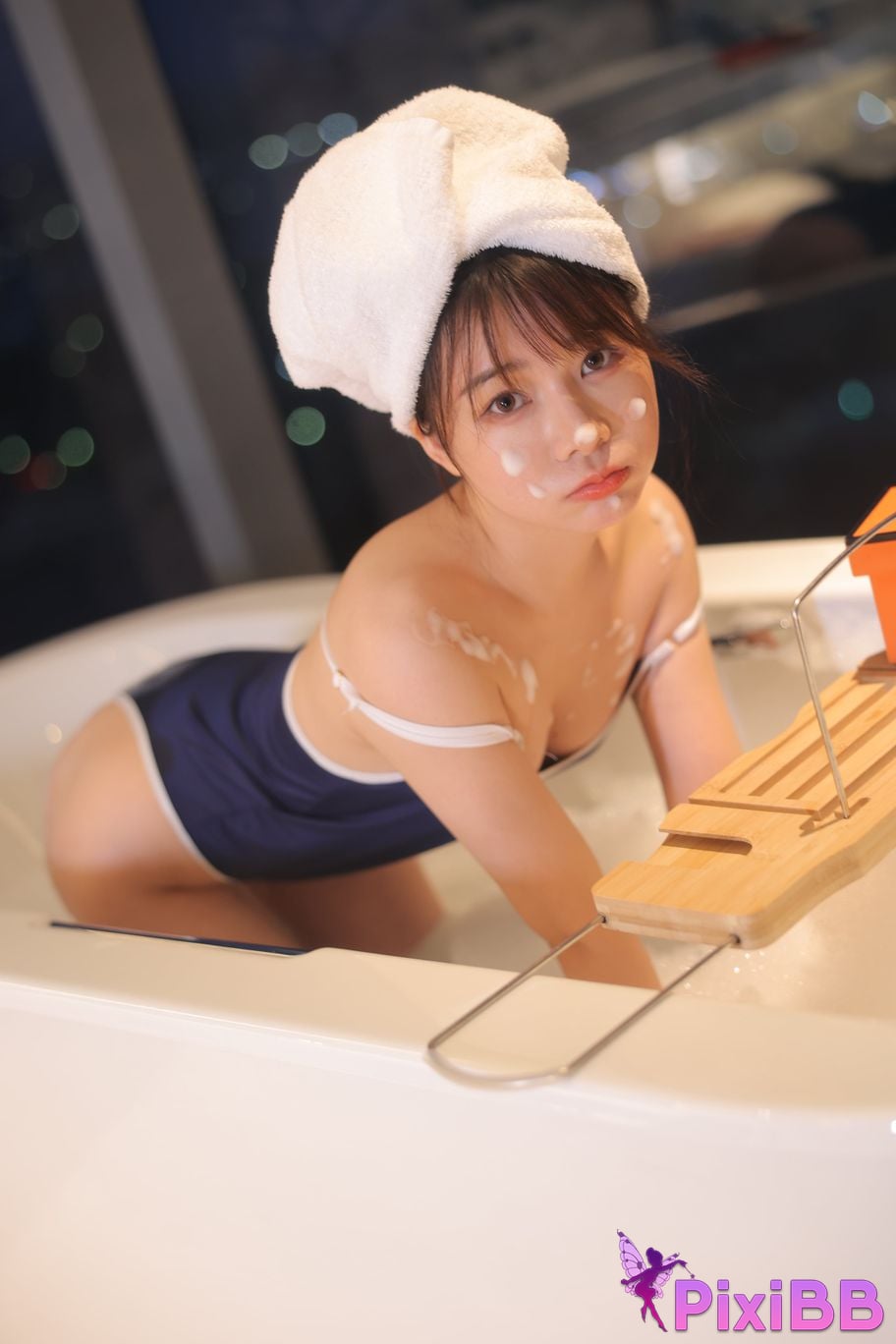 Private Photoshoot Wanwan R18 Xiuren.com Model Bubble Bath PixiBB.COM 174
