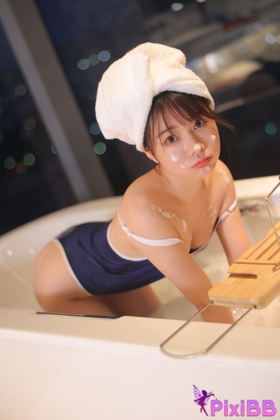 Private Photoshoot Wanwan R18 Xiuren.com Model Bubble Bath PixiBB.COM 175