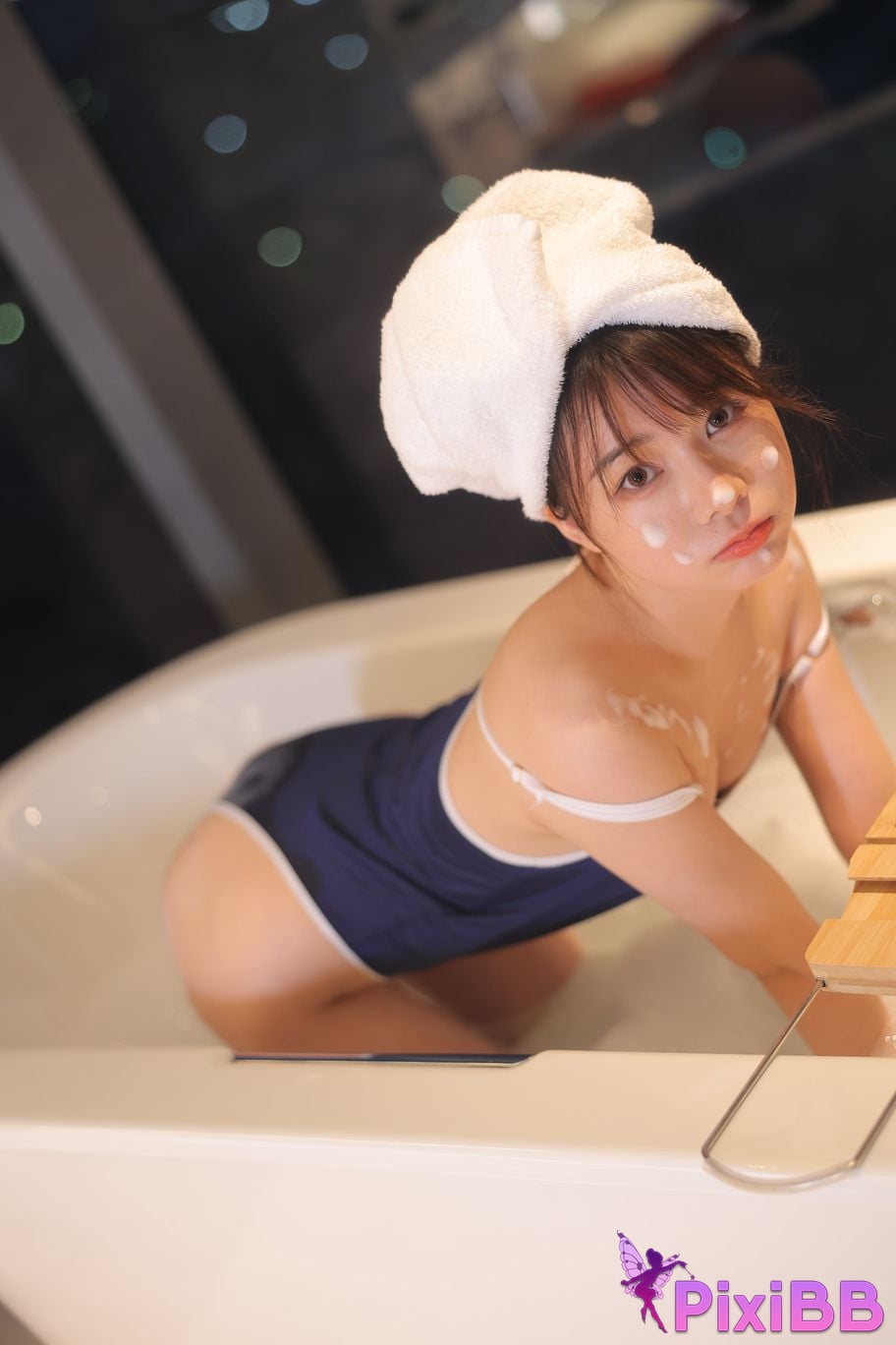 Private Photoshoot Wanwan R18 Xiuren.com Model Bubble Bath PixiBB.COM 176