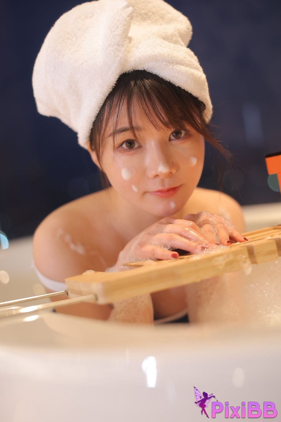 Private Photoshoot Wanwan R18 Xiuren.com Model Bubble Bath PixiBB.COM 192