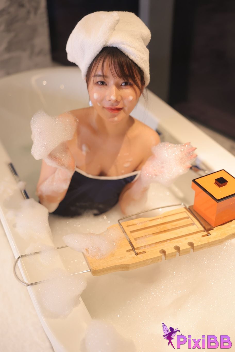 Private Photoshoot Wanwan R18 Xiuren.com Model Bubble Bath PixiBB.COM 209