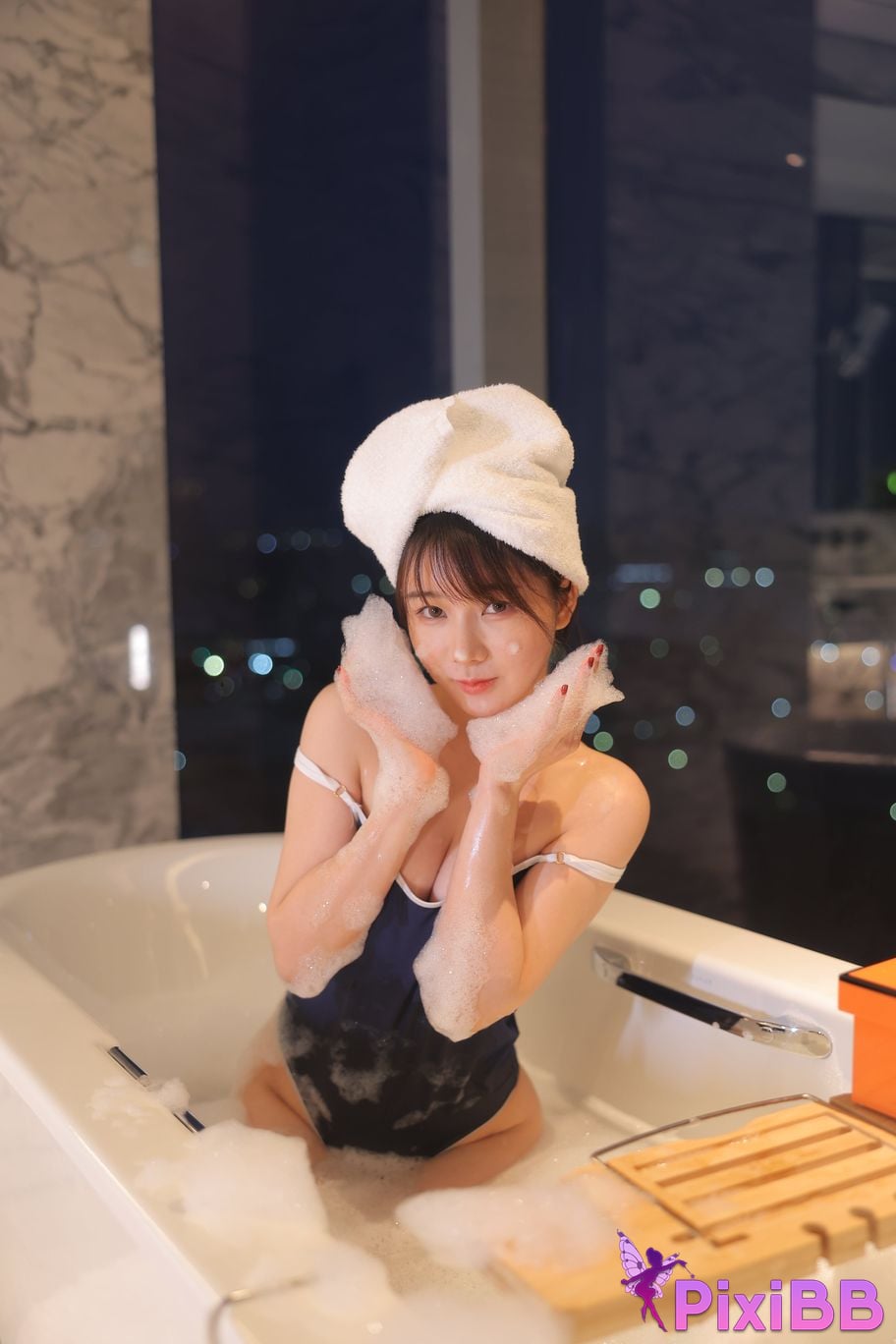 Private Photoshoot Wanwan R18 Xiuren.com Model Bubble Bath PixiBB.COM 265