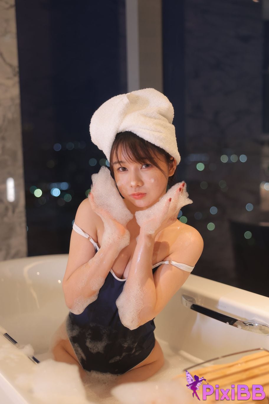 Private Photoshoot Wanwan R18 Xiuren.com Model Bubble Bath PixiBB.COM 269