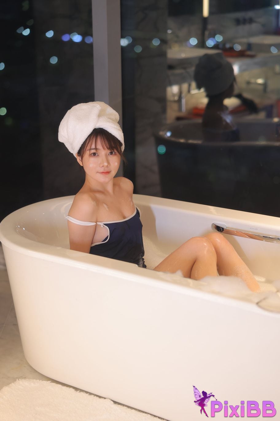 Private Photoshoot Wanwan R18 Xiuren.com Model Bubble Bath PixiBB.COM 276