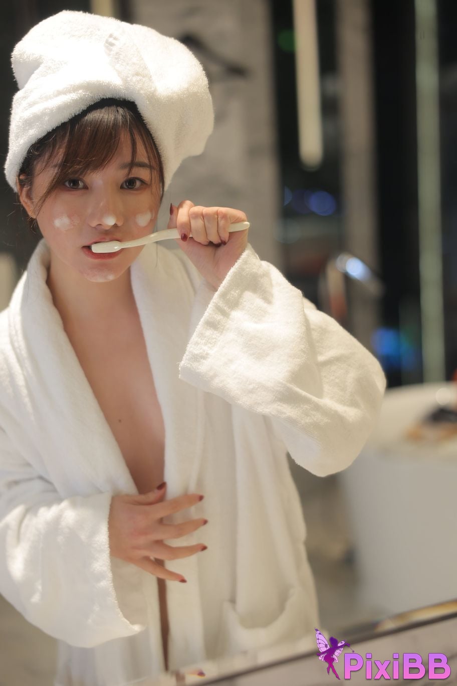 Private Photoshoot Wanwan R18 Xiuren.com Model Bubble Bath PixiBB.COM 614