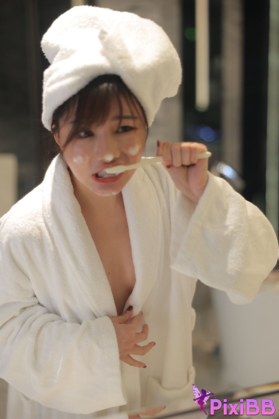 Private Photoshoot Wanwan R18 Xiuren.com Model Bubble Bath PixiBB.COM 615