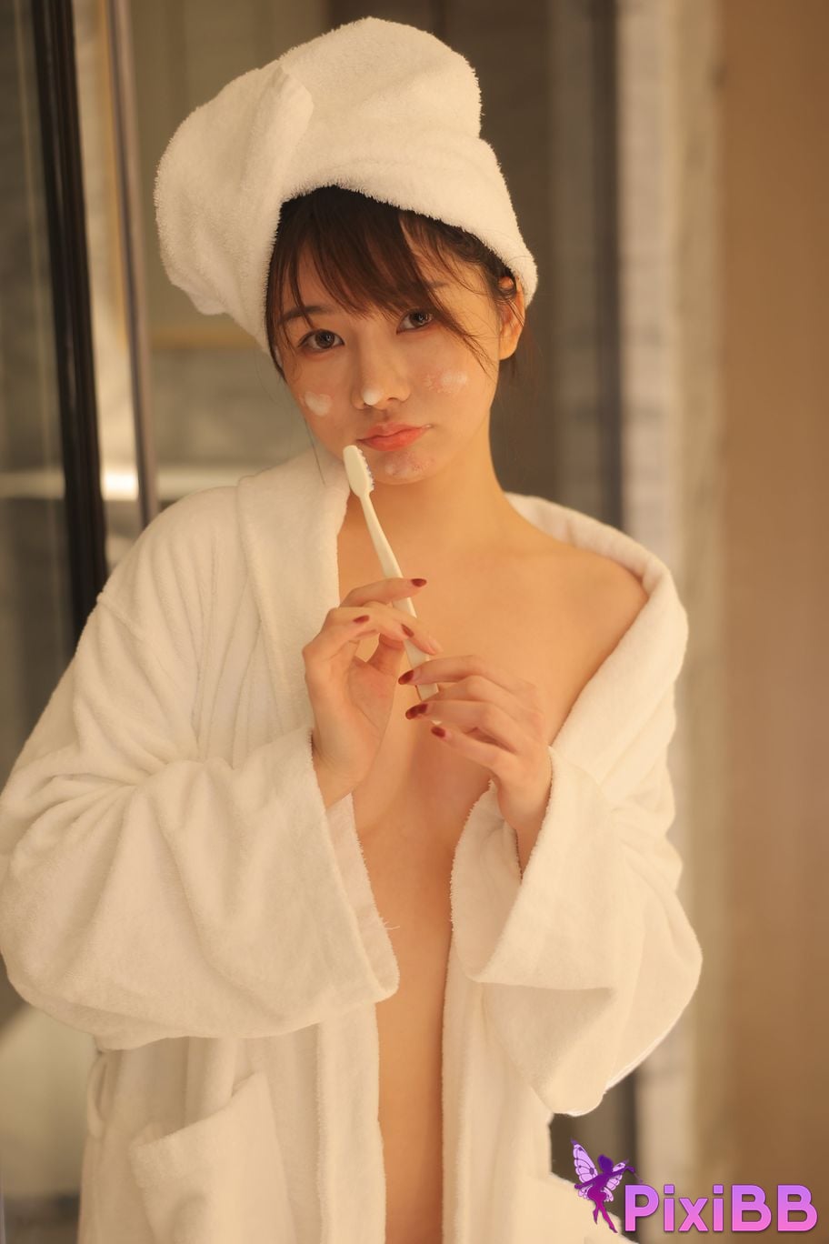 Private Photoshoot Wanwan R18 Xiuren.com Model Bubble Bath PixiBB.COM 654