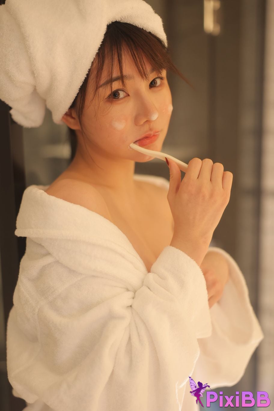 Private Photoshoot Wanwan R18 Xiuren.com Model Bubble Bath PixiBB.COM 702