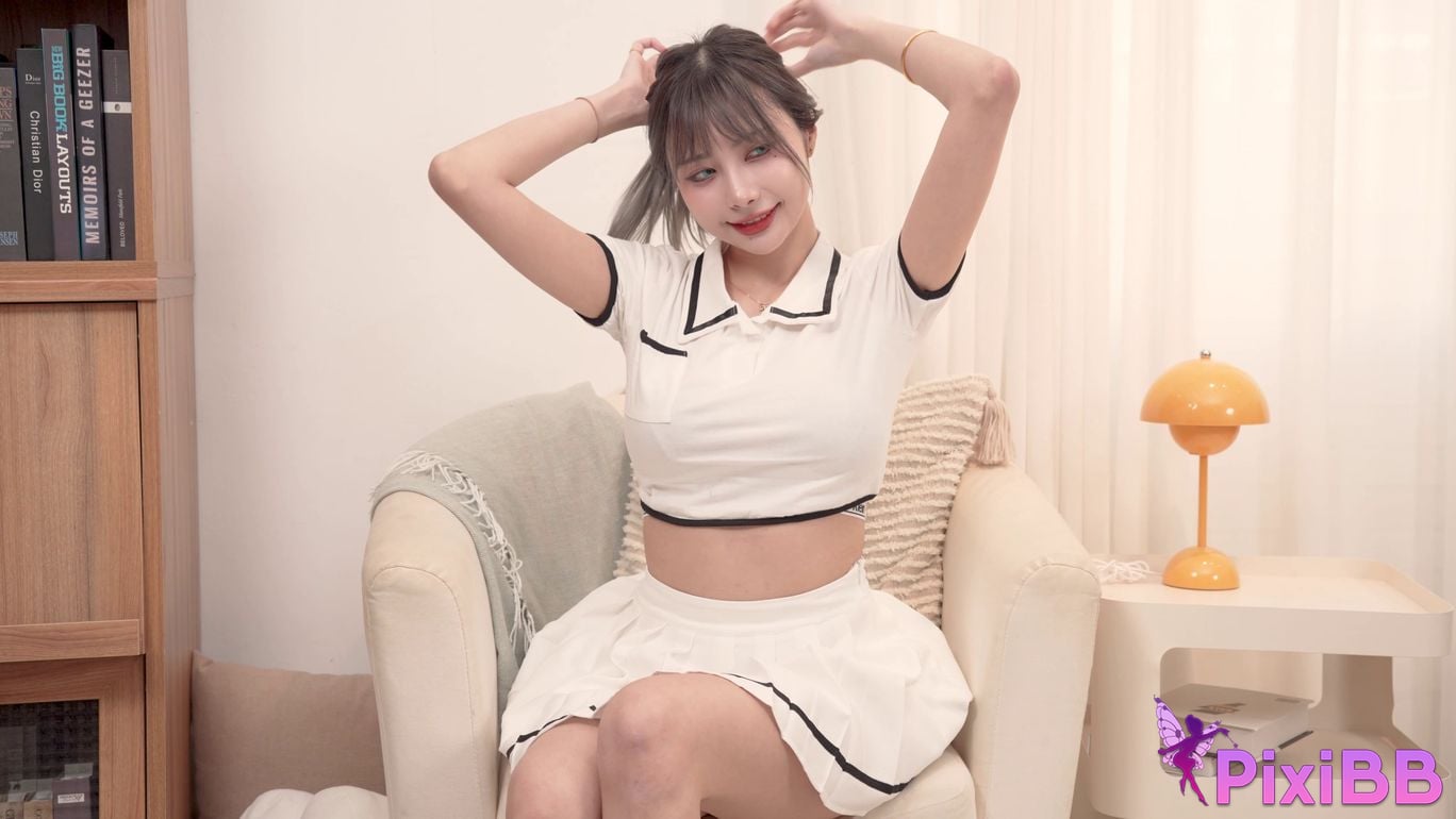 Haruka Yunxi Preppy Look no mosaic PixiBB.COM 010