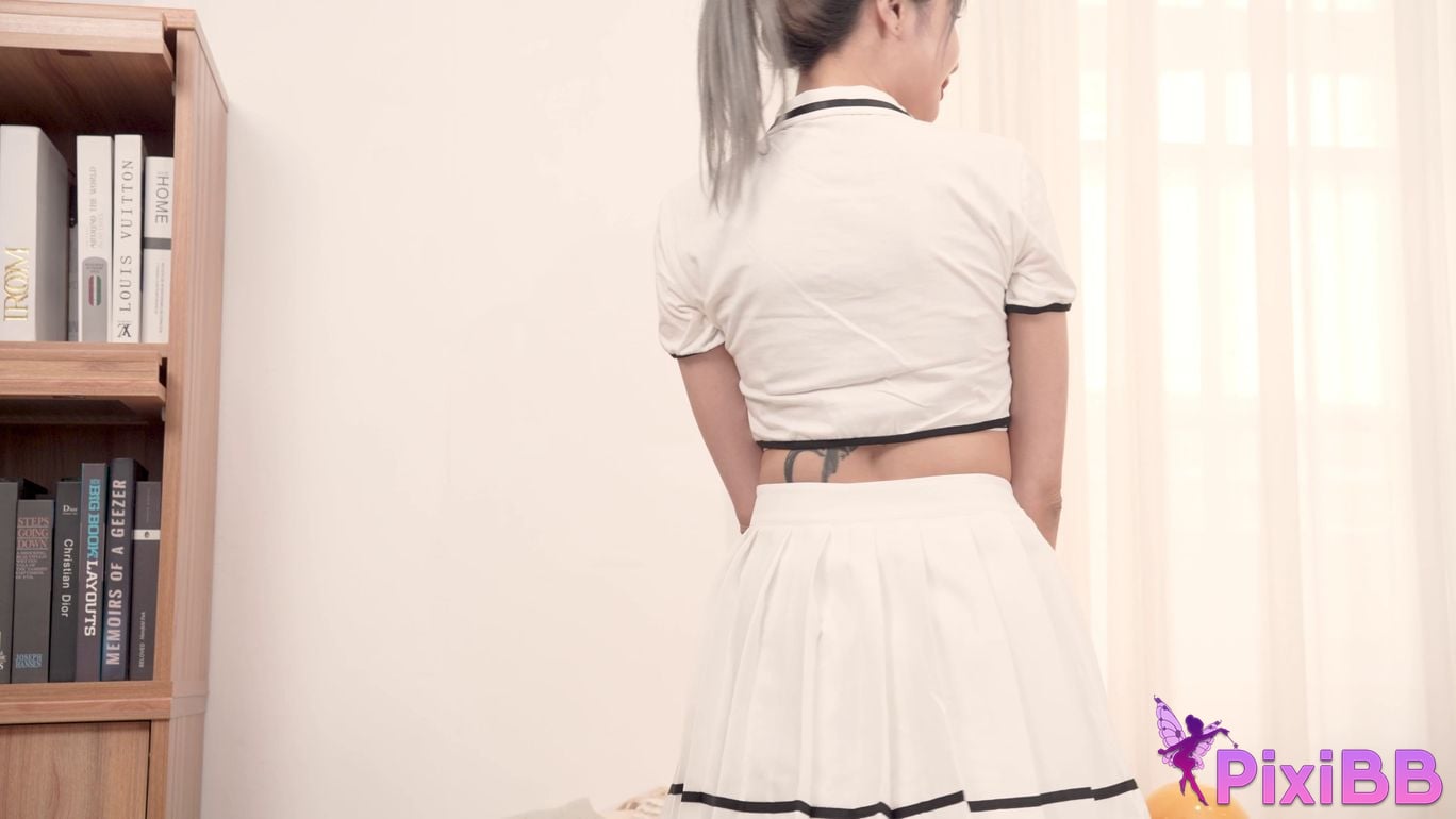 Haruka Yunxi Preppy Look no mosaic PixiBB.COM 021