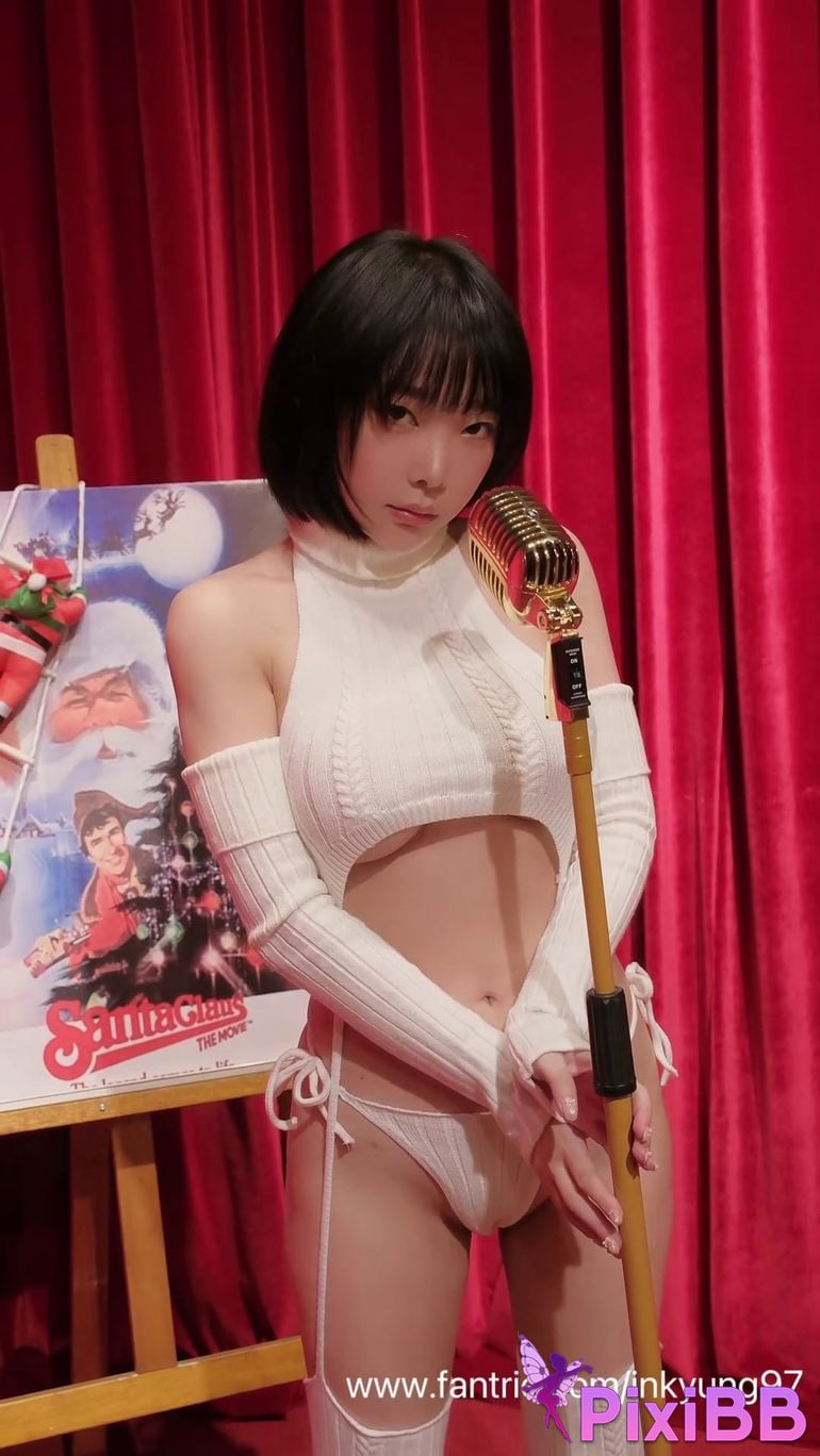 Kang In kyung White Lingerie PixiBB.COM 027