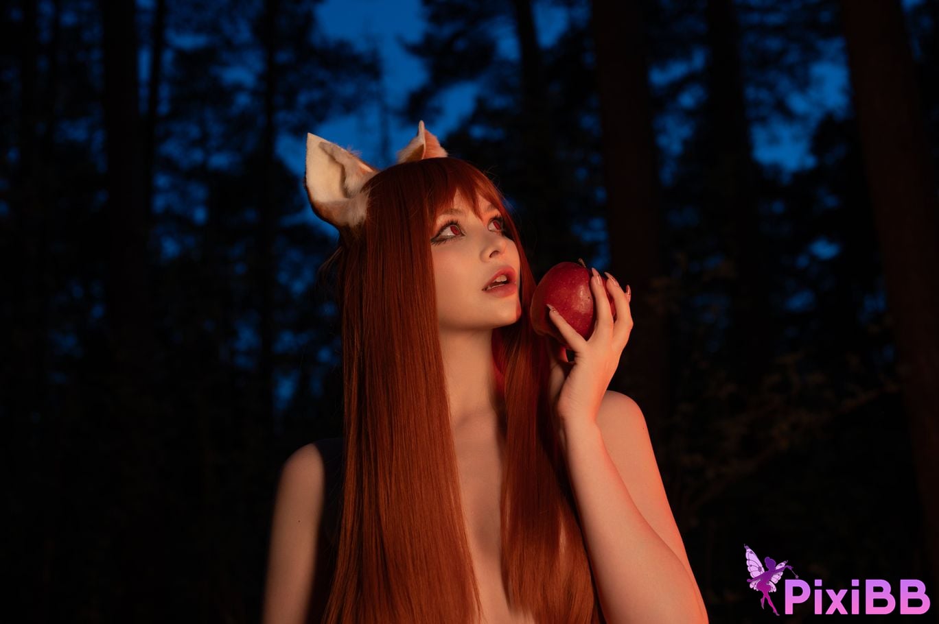 Tsuki Desu Holo At Night PixiBB.COM 35