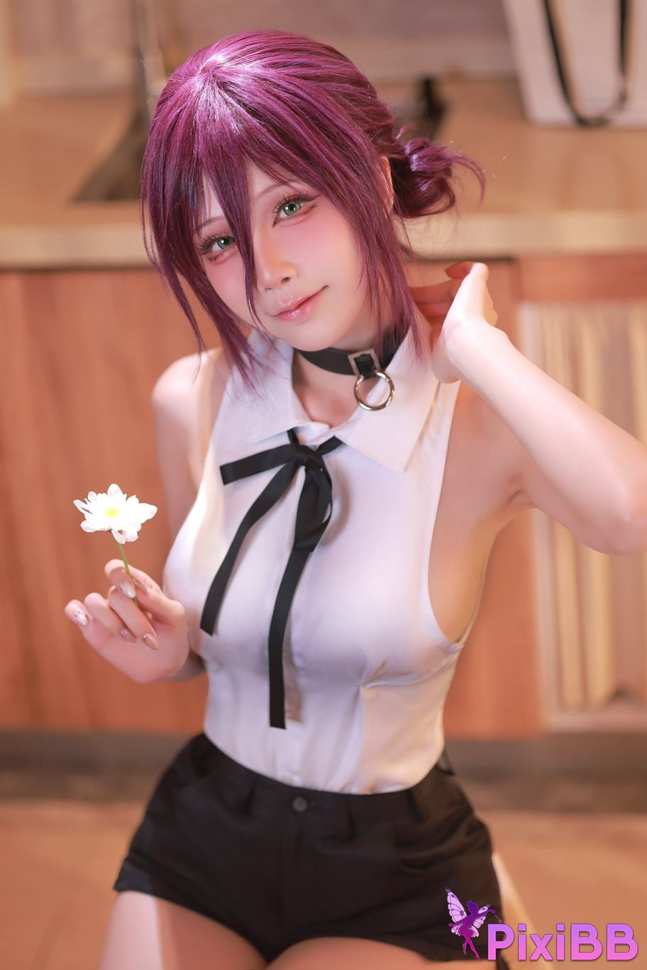 Cosplayer shuimiao Aqua T2 Reze Chainsaw Man PixiBB.COM 002