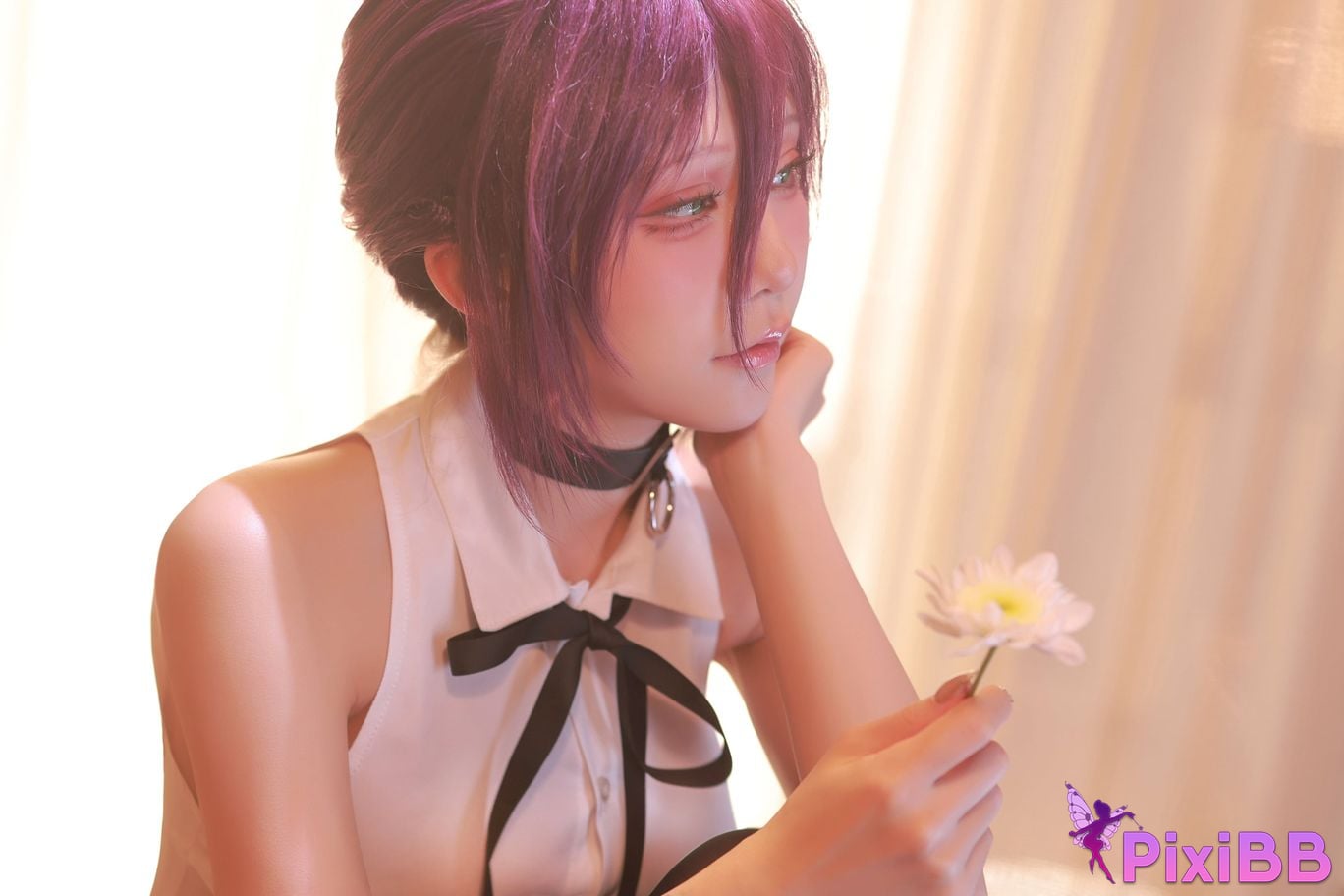 Cosplayer shuimiao Aqua T2 Reze Chainsaw Man PixiBB.COM 011