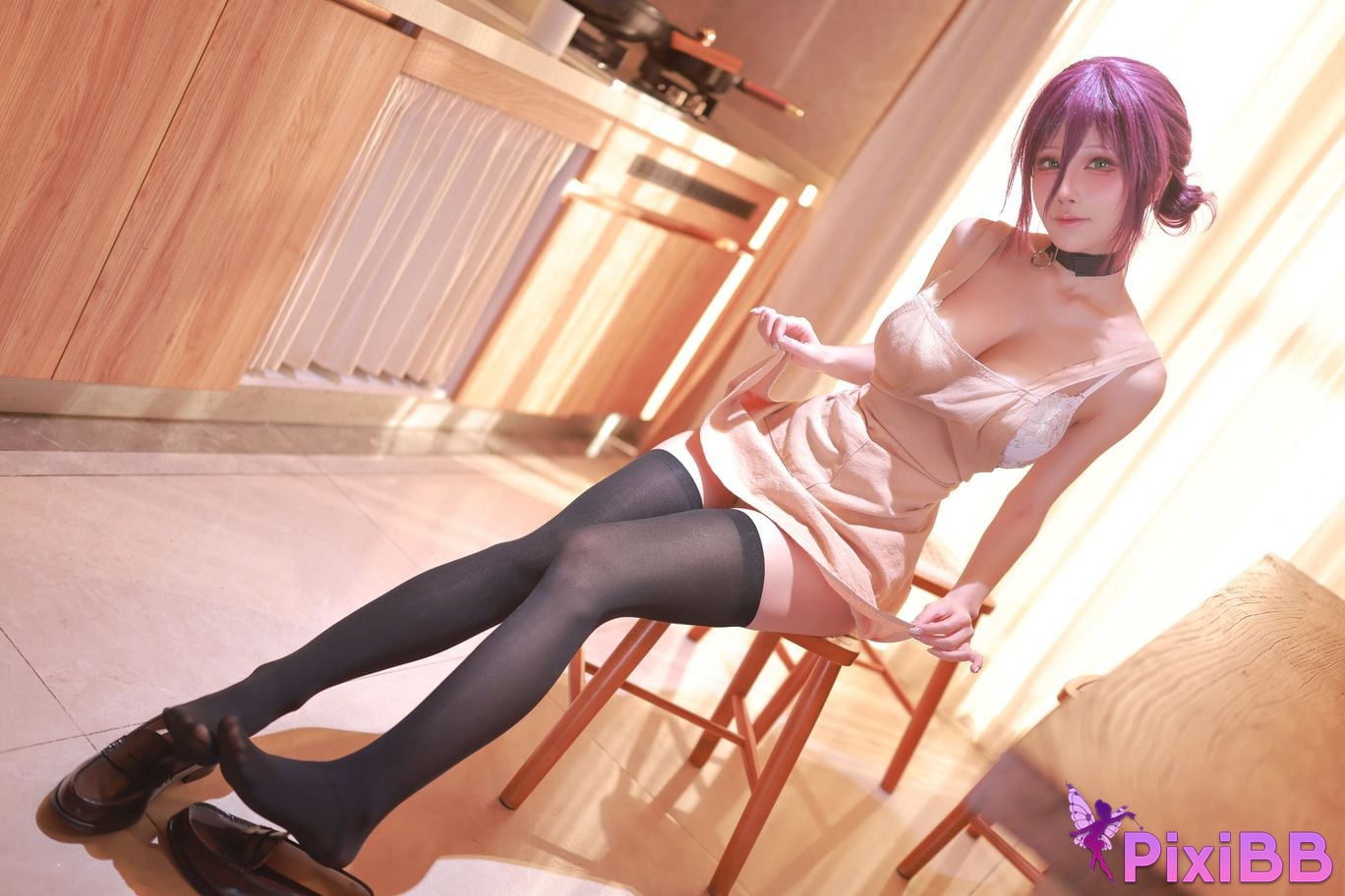 Cosplayer shuimiao Aqua T2 Reze Chainsaw Man PixiBB.COM 021