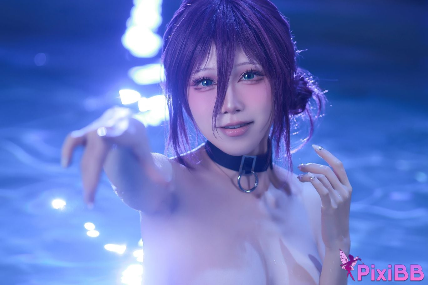Cosplayer shuimiao Aqua T2 Reze Chainsaw Man PixiBB.COM 052