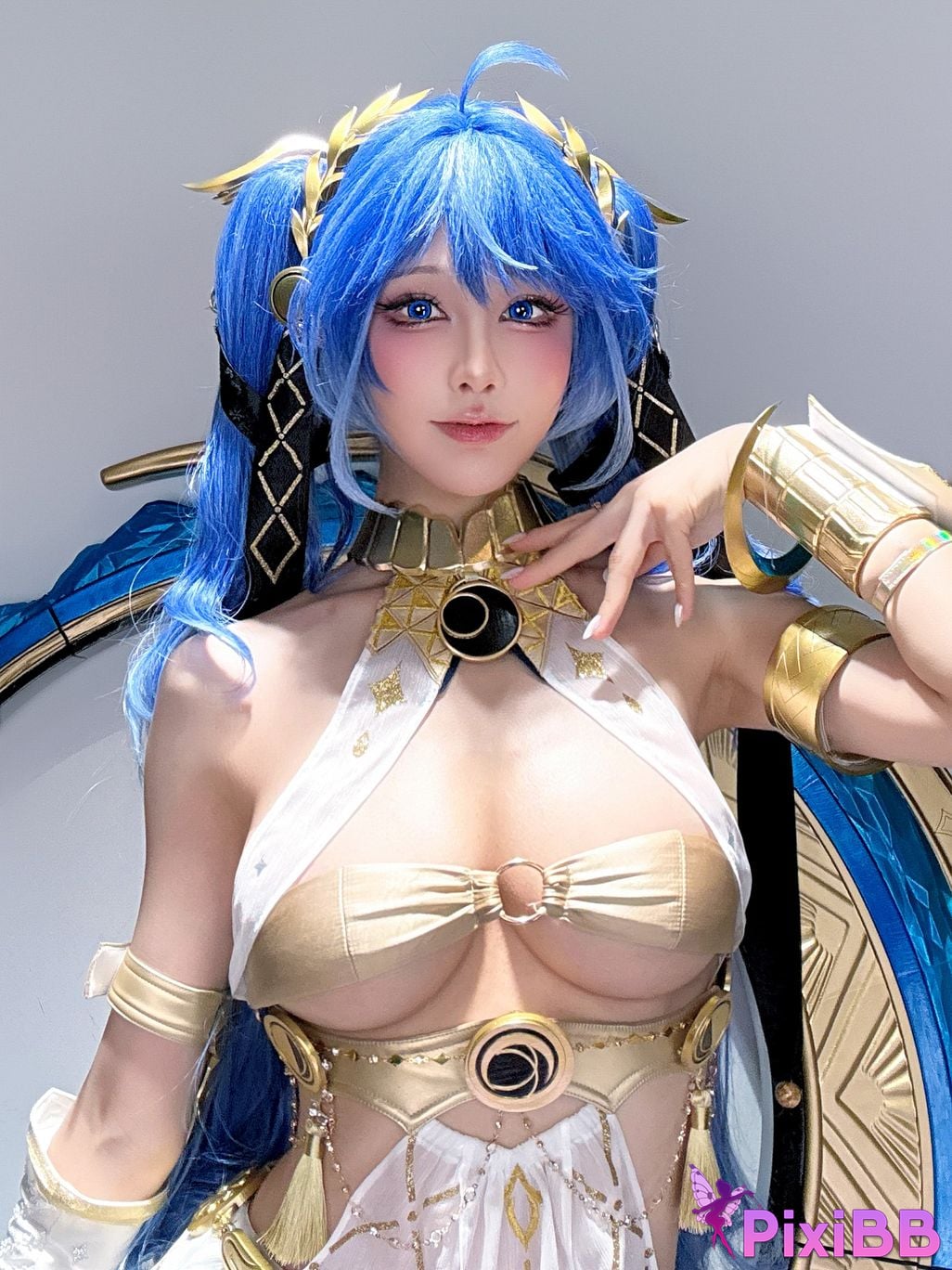 Cosplayer shuimiao Aqua Selfie Tier Luno PixiBB.COM 005