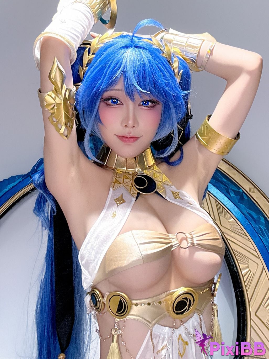 Cosplayer shuimiao Aqua Selfie Tier Luno PixiBB.COM 007