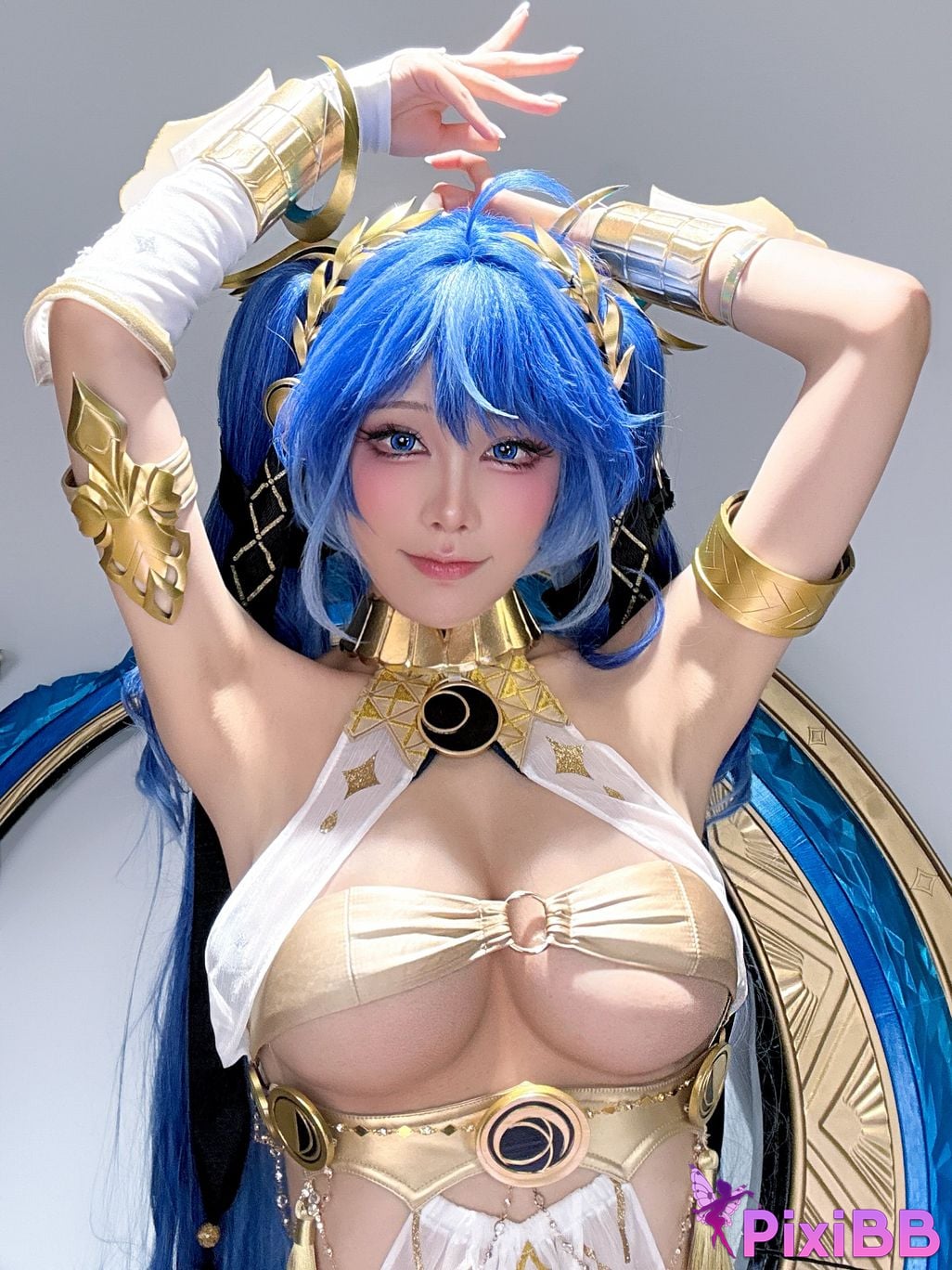 Cosplayer shuimiao Aqua Selfie Tier Luno PixiBB.COM 008