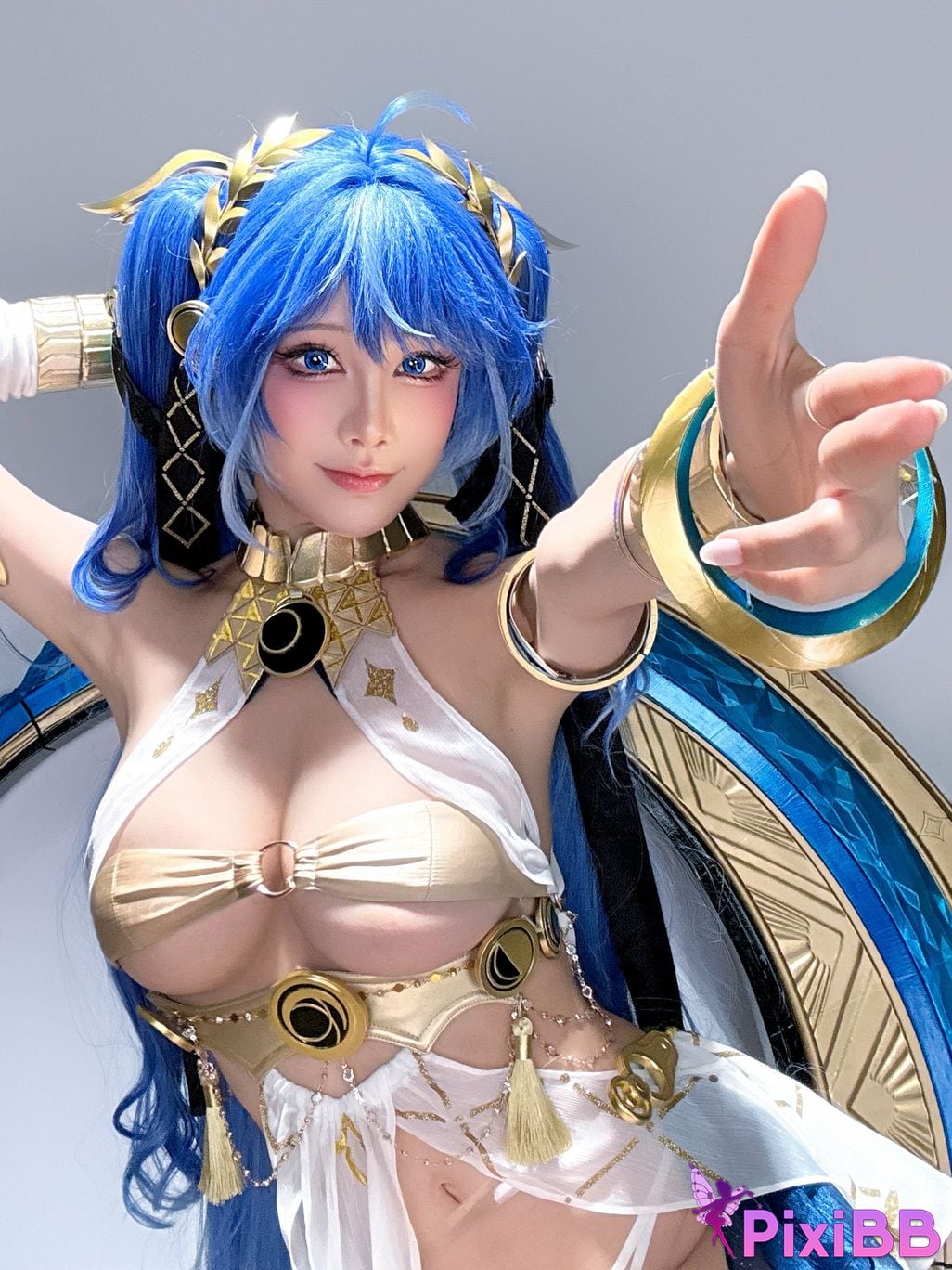 Cosplayer shuimiao Aqua Selfie Tier Luno PixiBB.COM 009