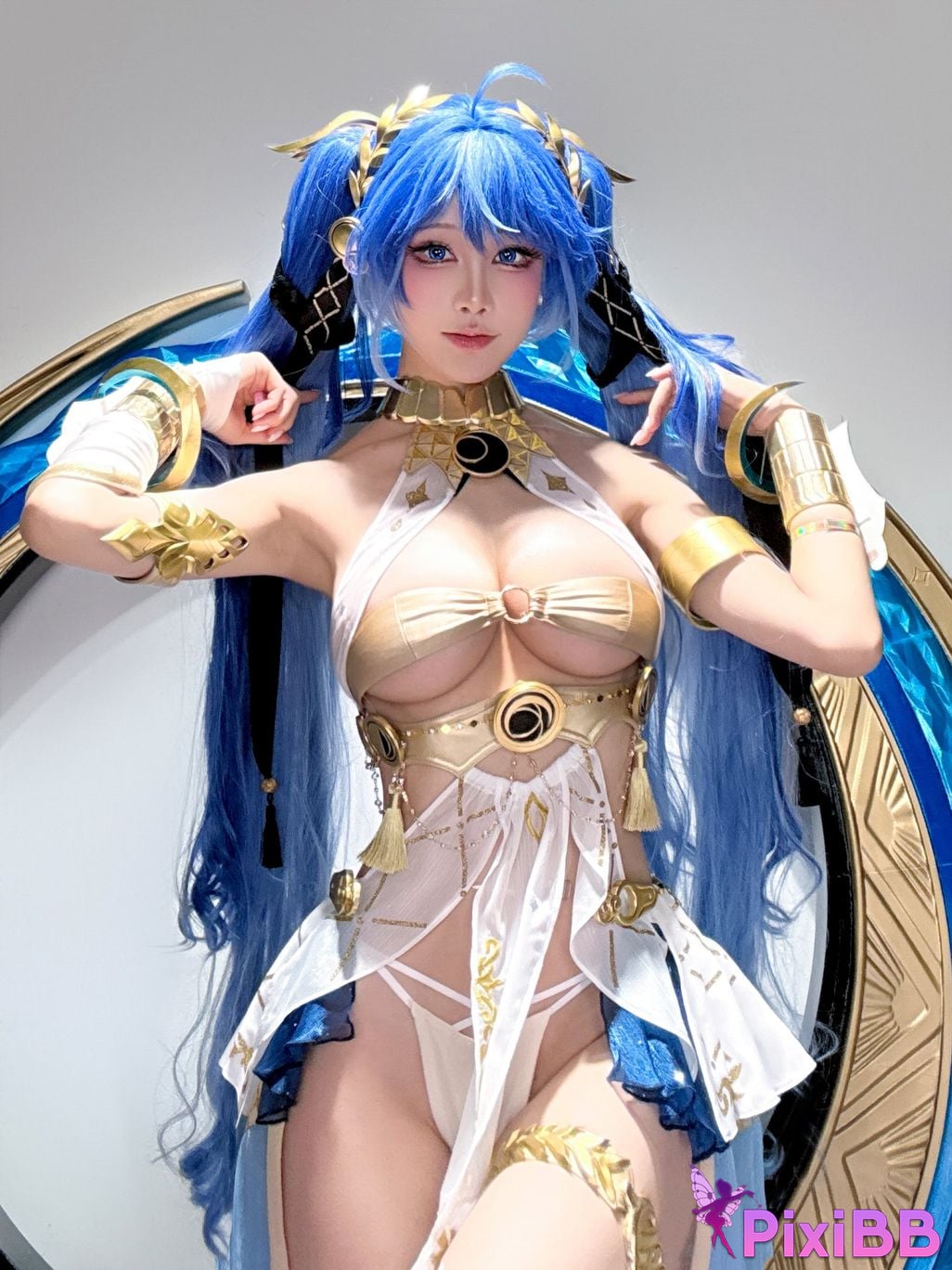 Cosplayer shuimiao Aqua Selfie Tier Luno PixiBB.COM 011